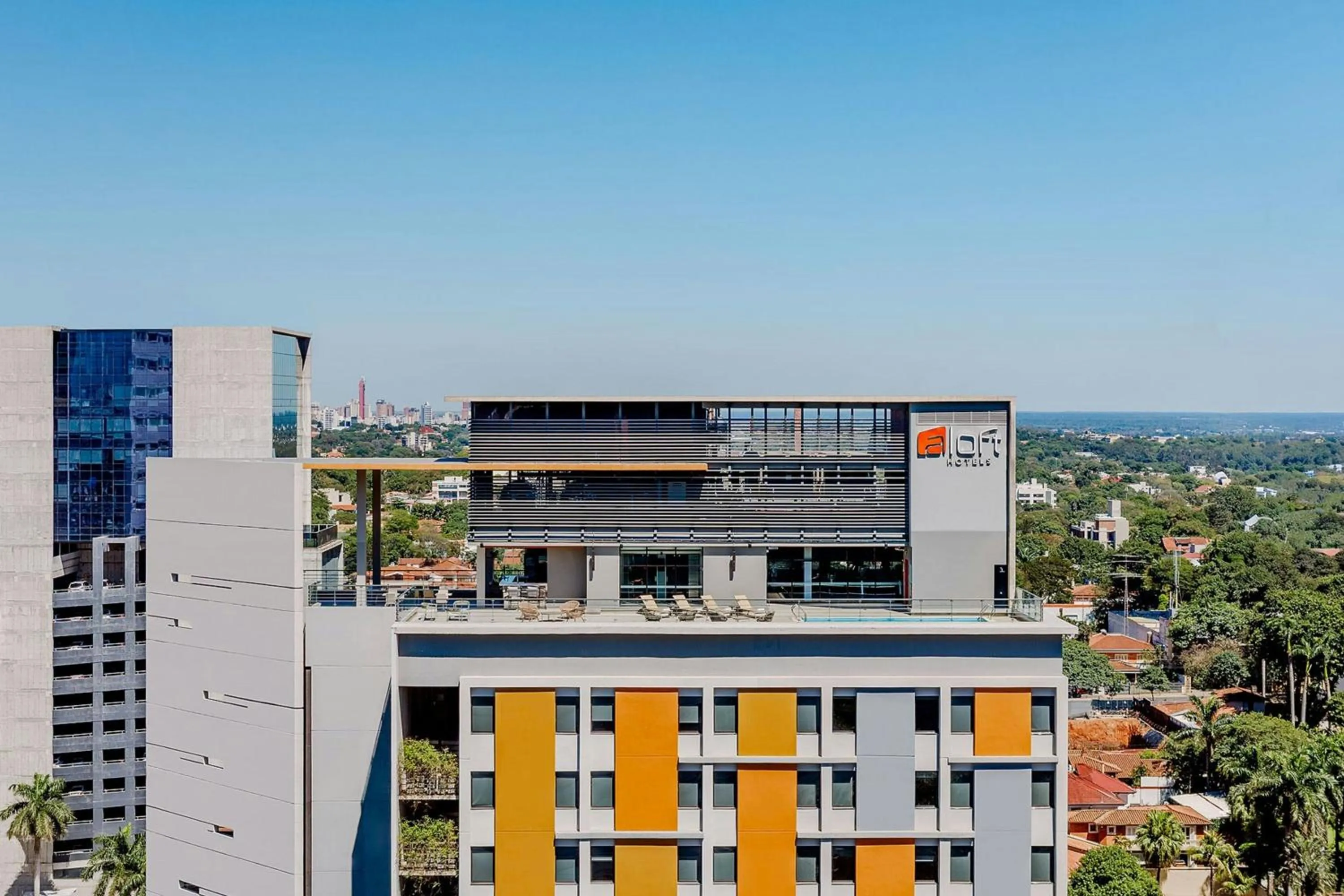 View (from property/room) in Aloft Asuncion