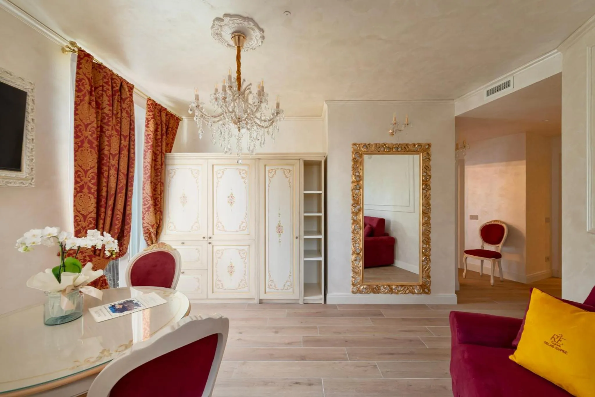 Living room in Relais Empire