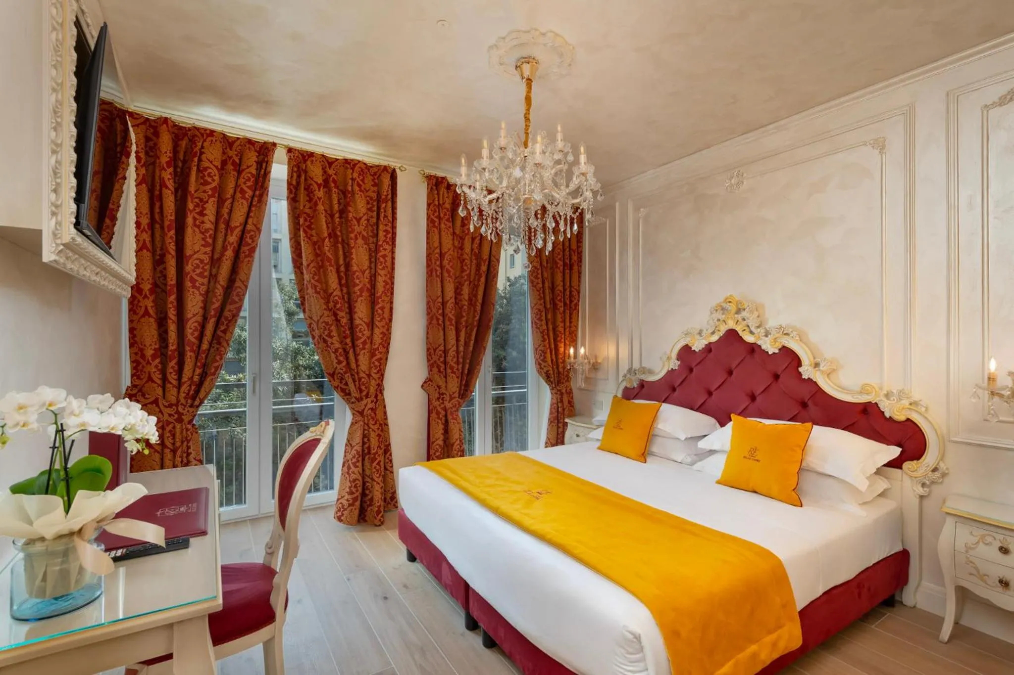 Bedroom, Bed in Relais Empire