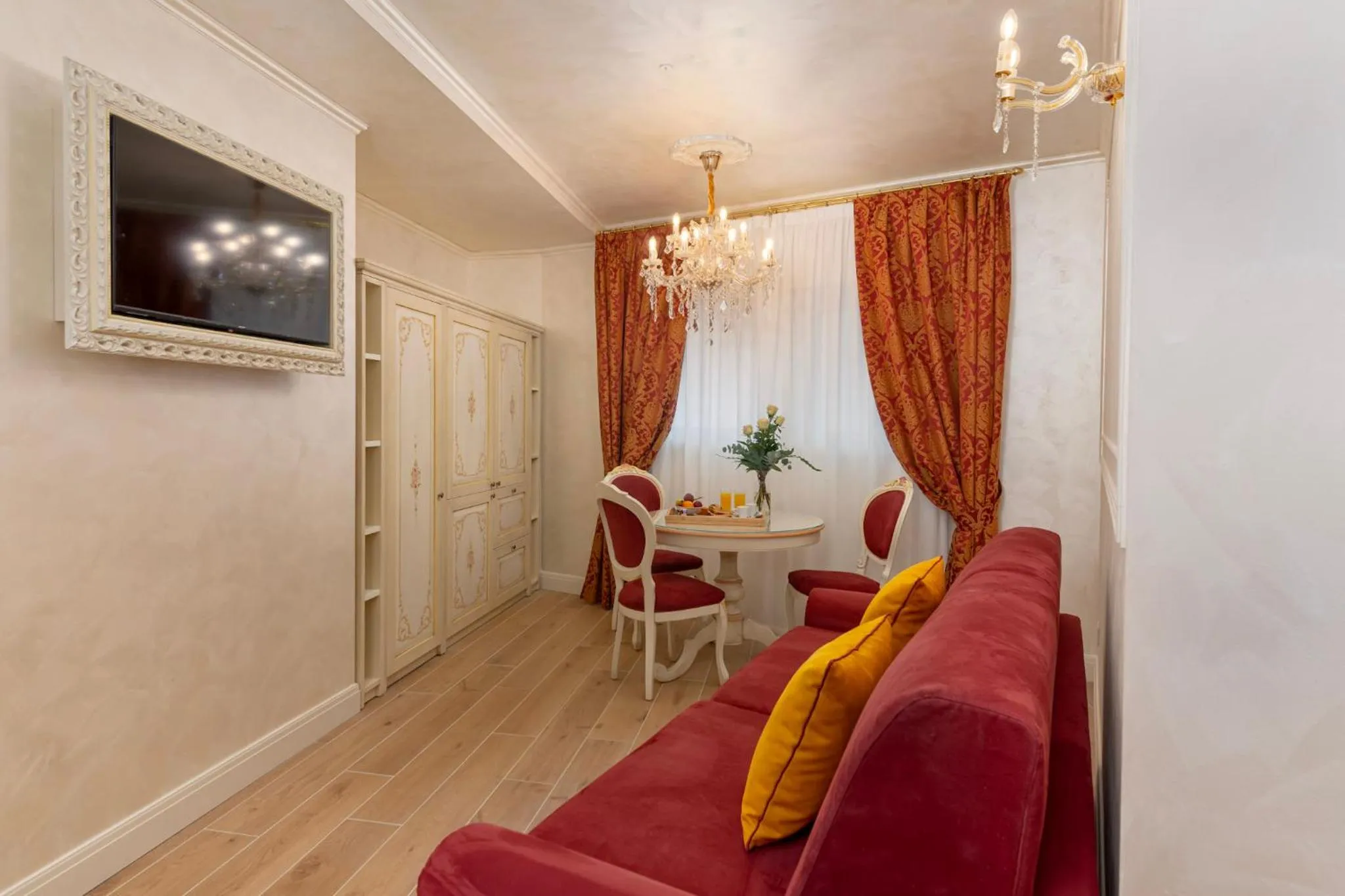 Living room in Relais Empire