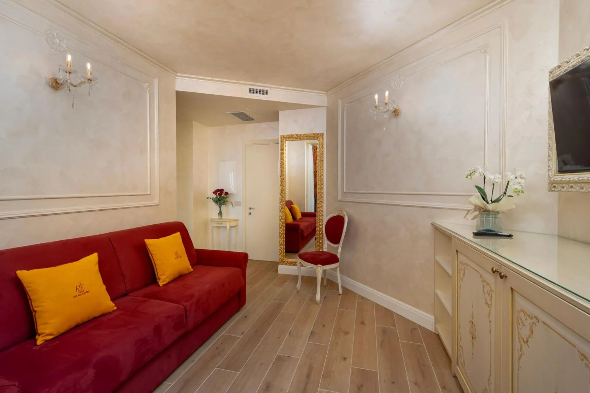 Living room in Relais Empire