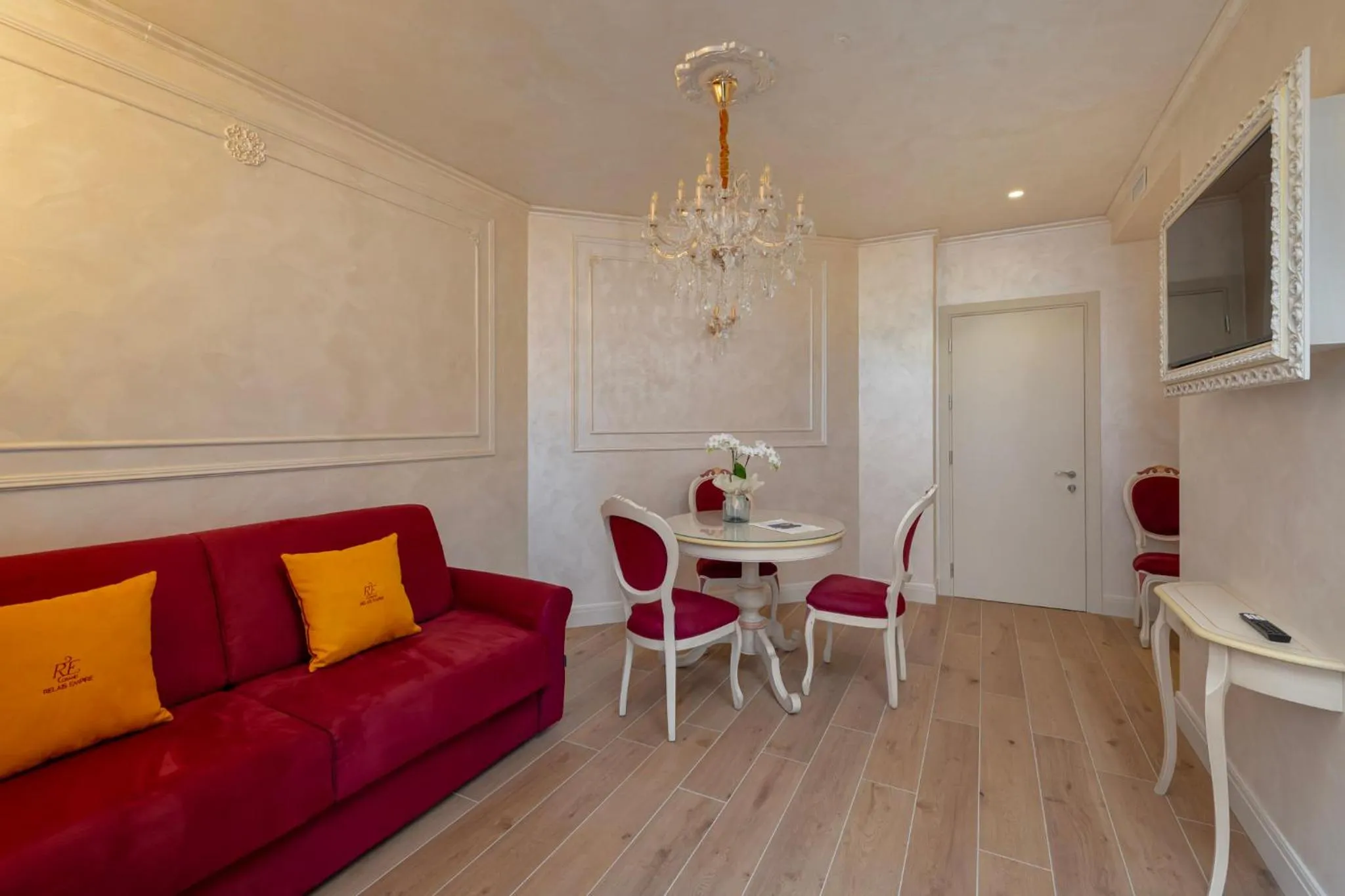 Living room in Relais Empire