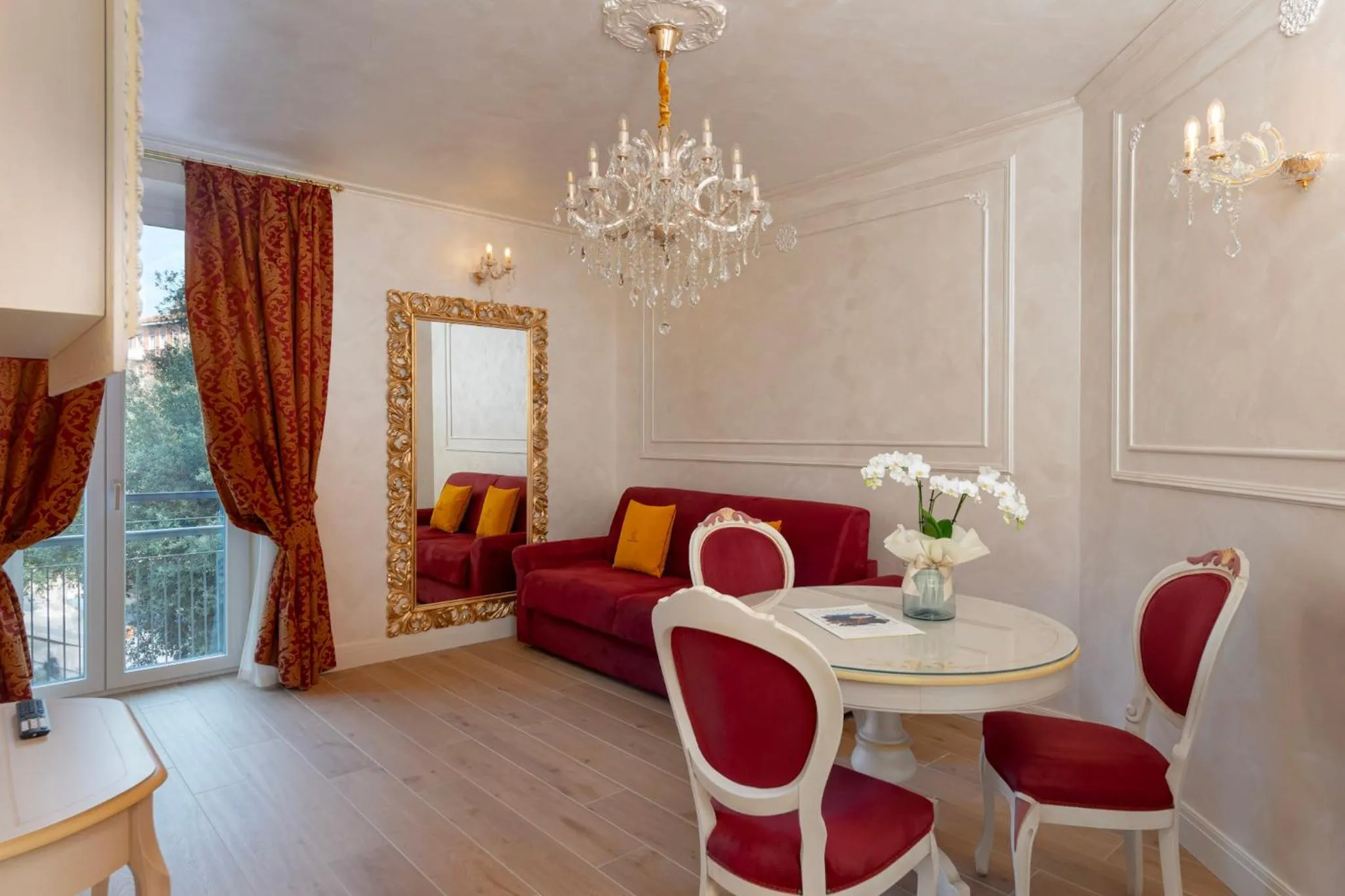 Living room in Relais Empire