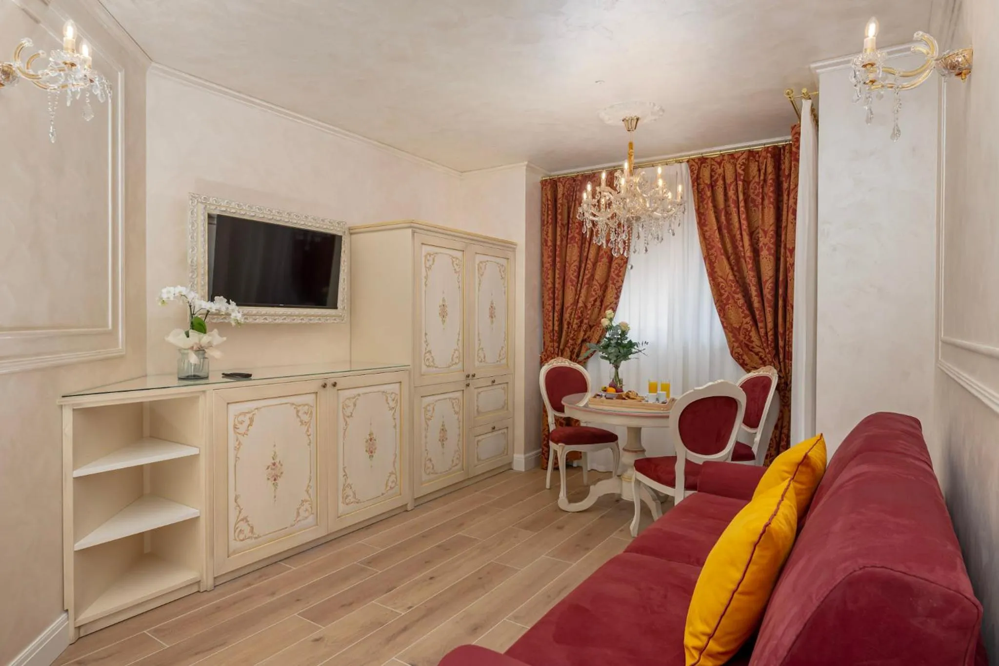 Living room in Relais Empire