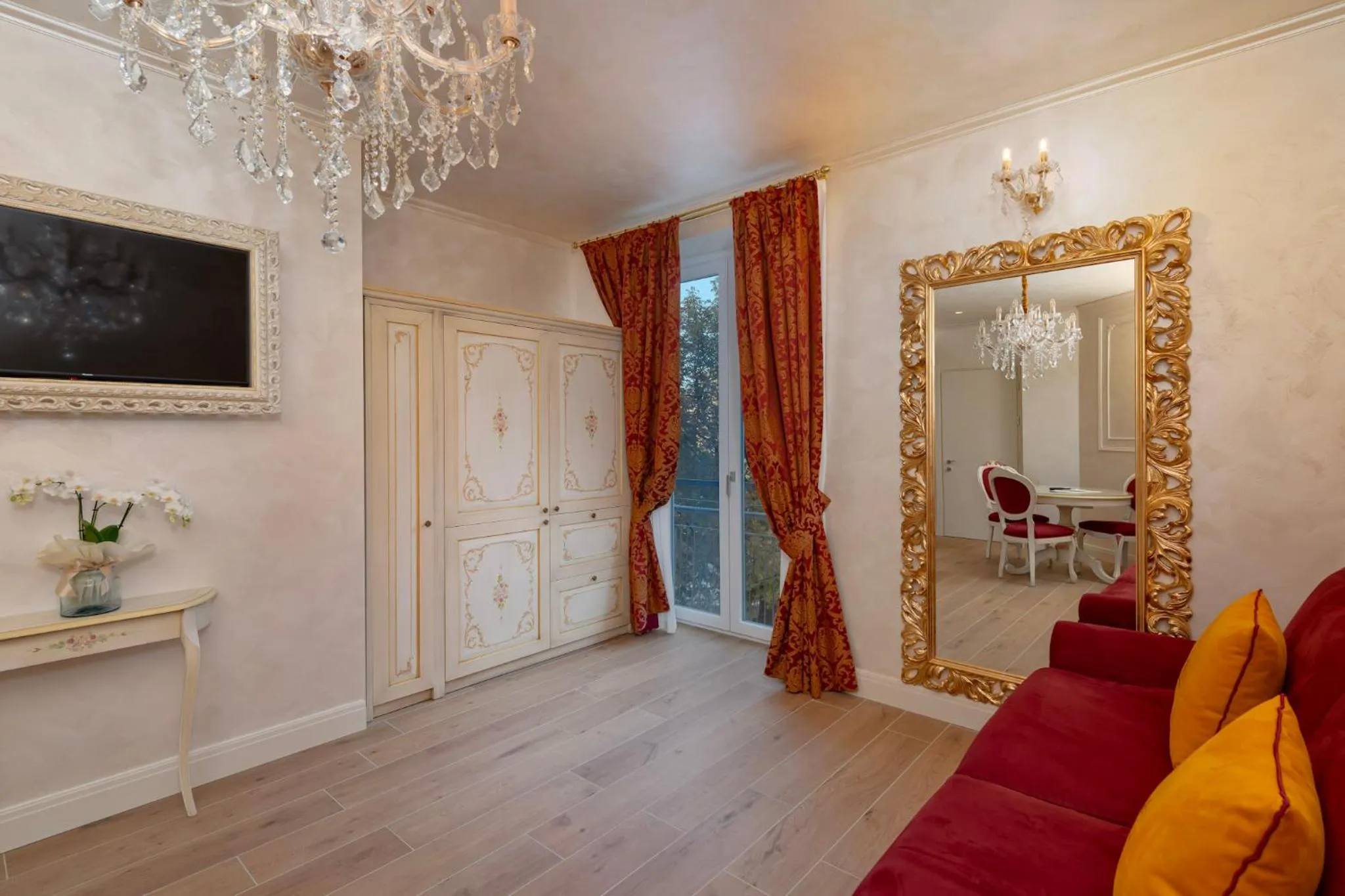 Living room in Relais Empire