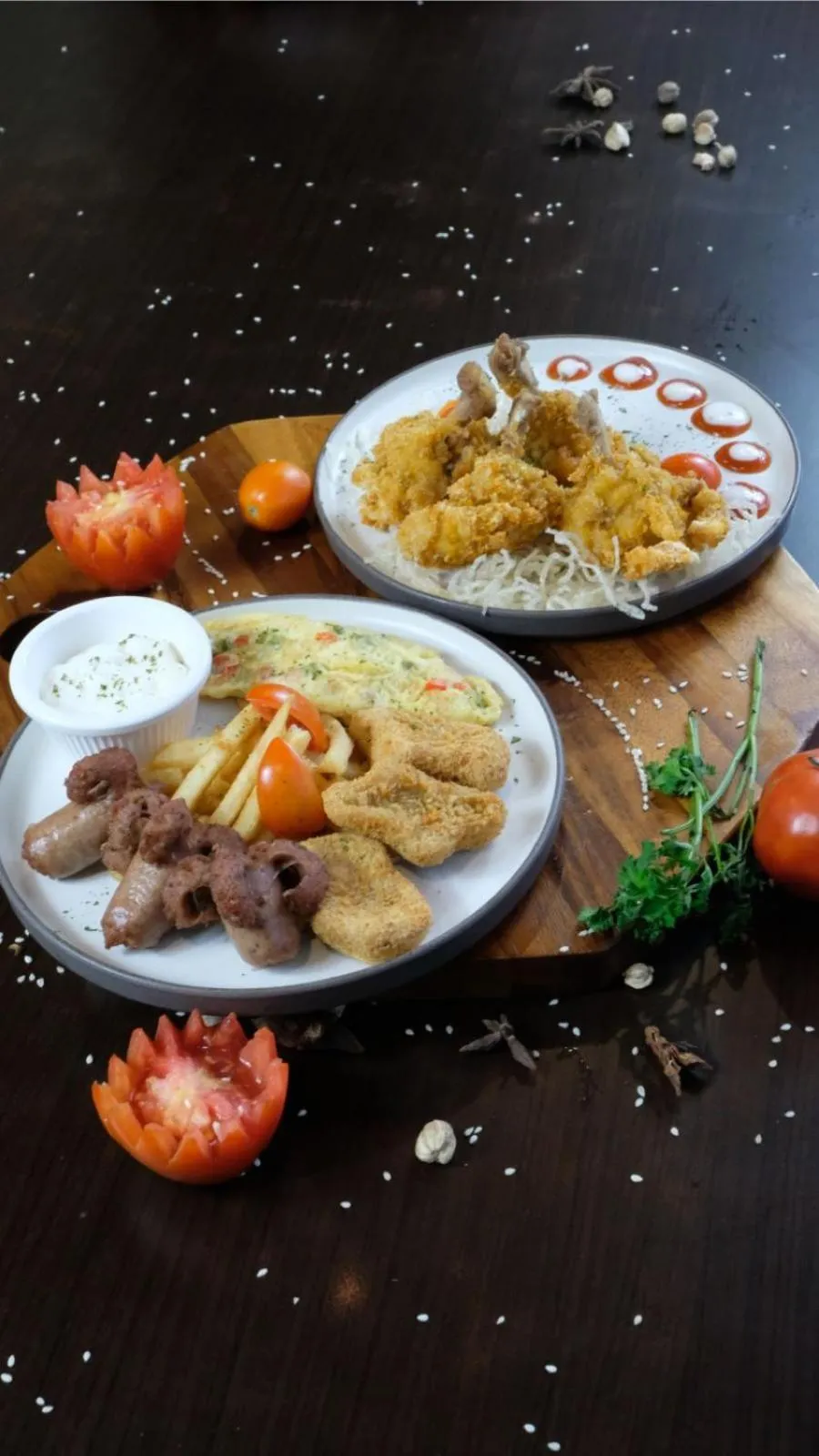 Food in Sapphire Sky Hotel & Conference