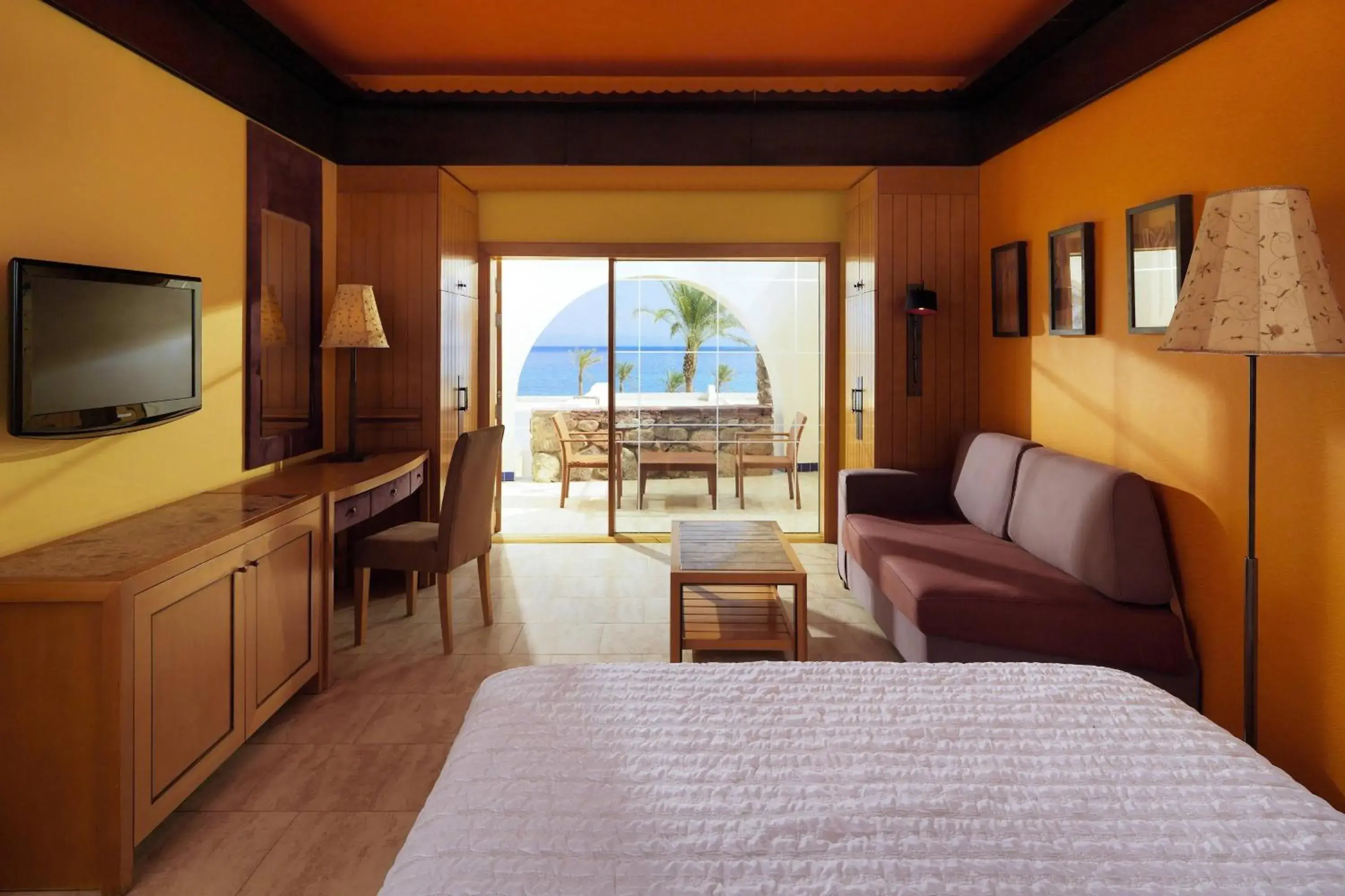 Standard Room Partial Sea View with Balcony - single occupancy in Retac Qunay Dahab Resort & SPA Standard Room Partial Sea View with Balcony - single occupancy in Retac Qunay Dahab Resort & SPA