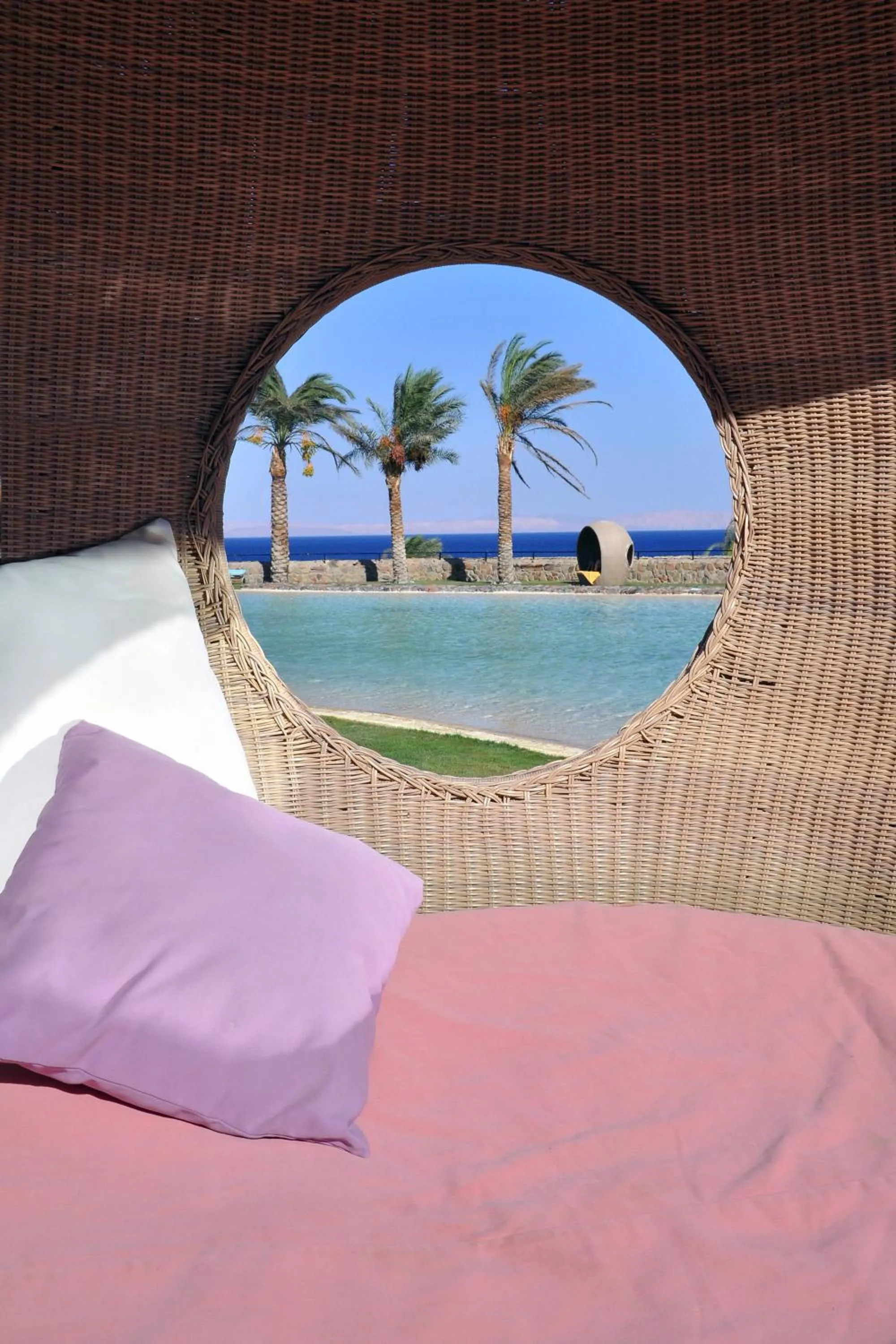 Natural landscape, Bed in Le Méridien Dahab Resort & SPA