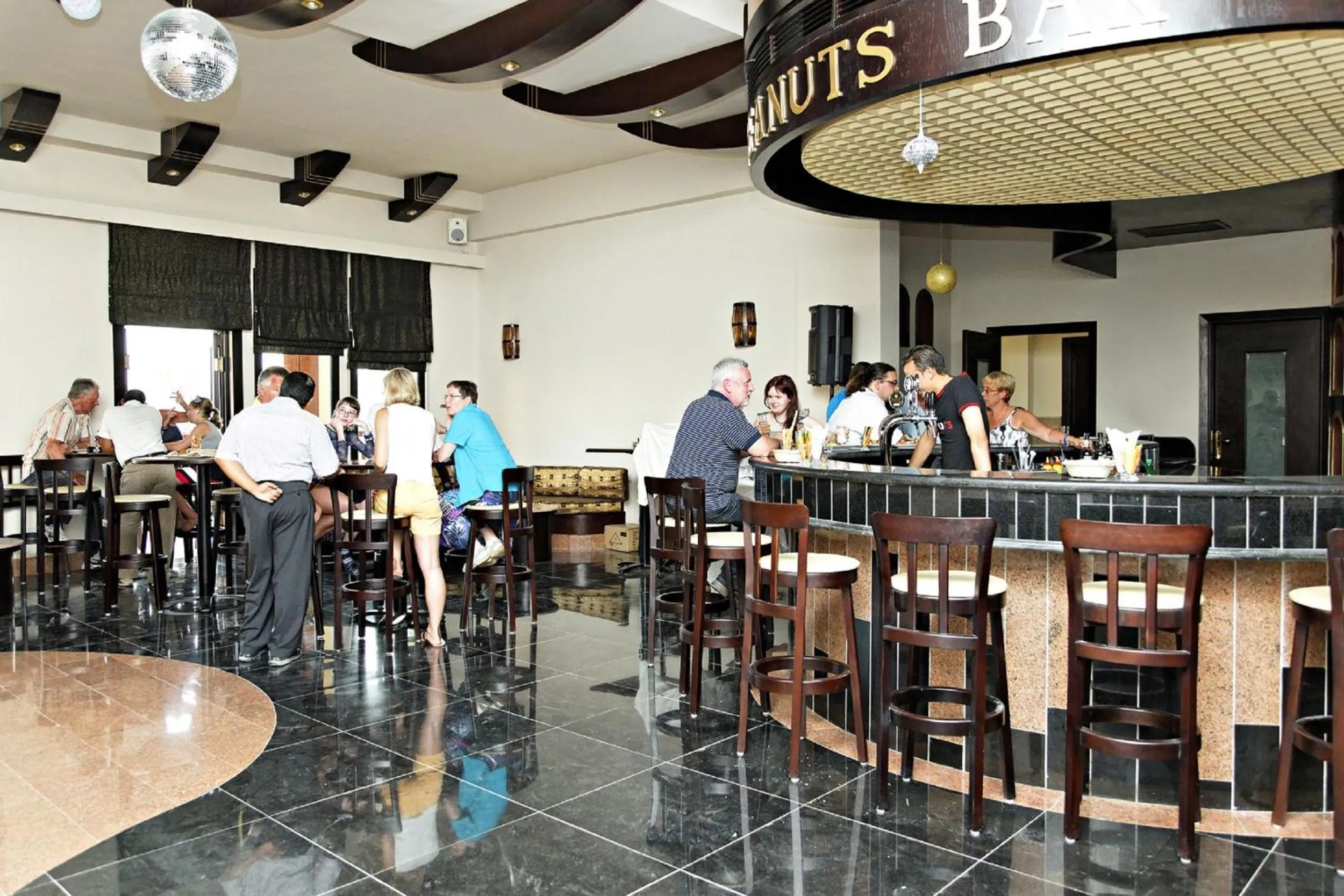 Lounge or bar in Three Corners Fayrouz Plaza Beach Resort