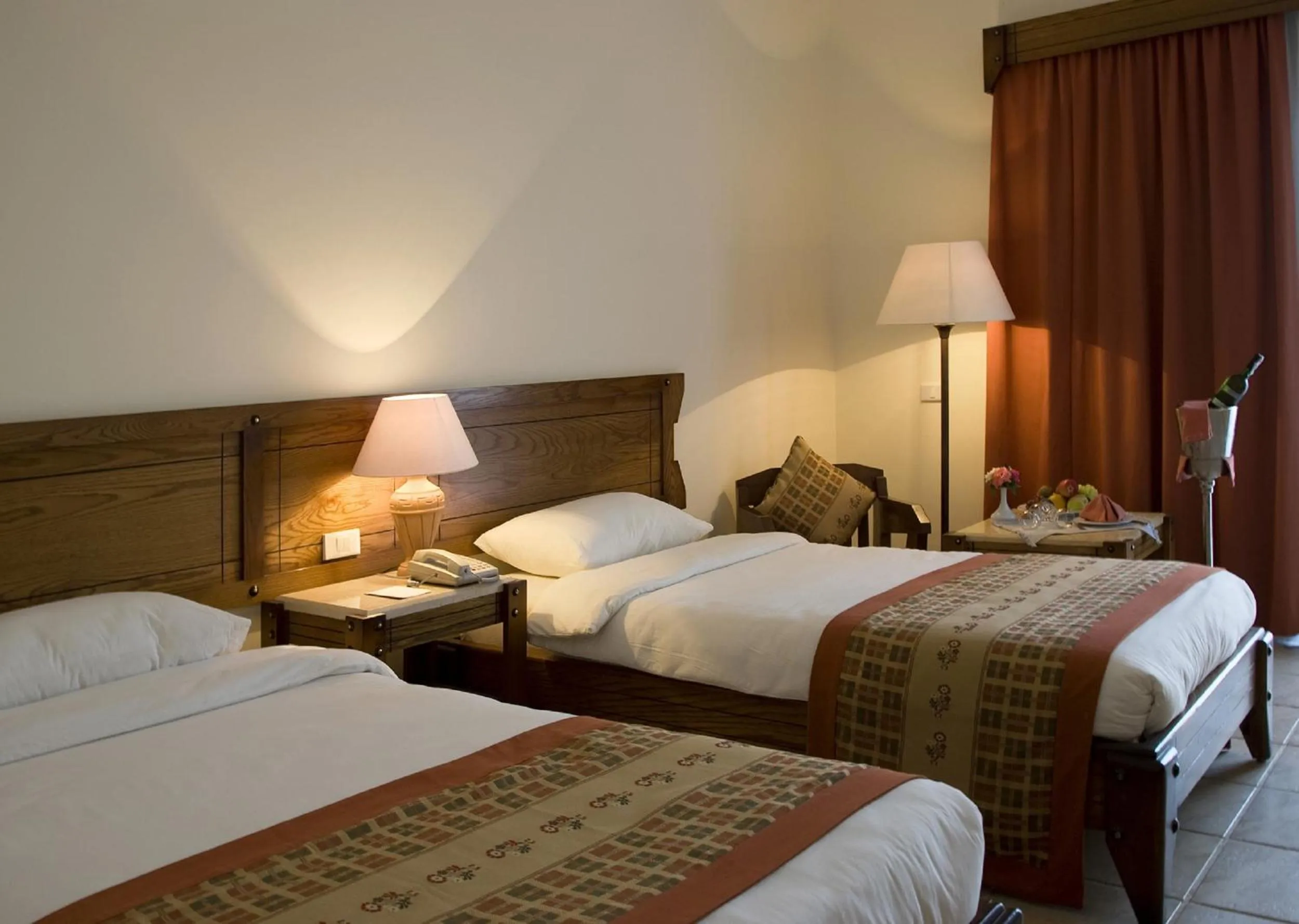 Decorative detail, Bed in Three Corners Fayrouz Plaza Beach Resort