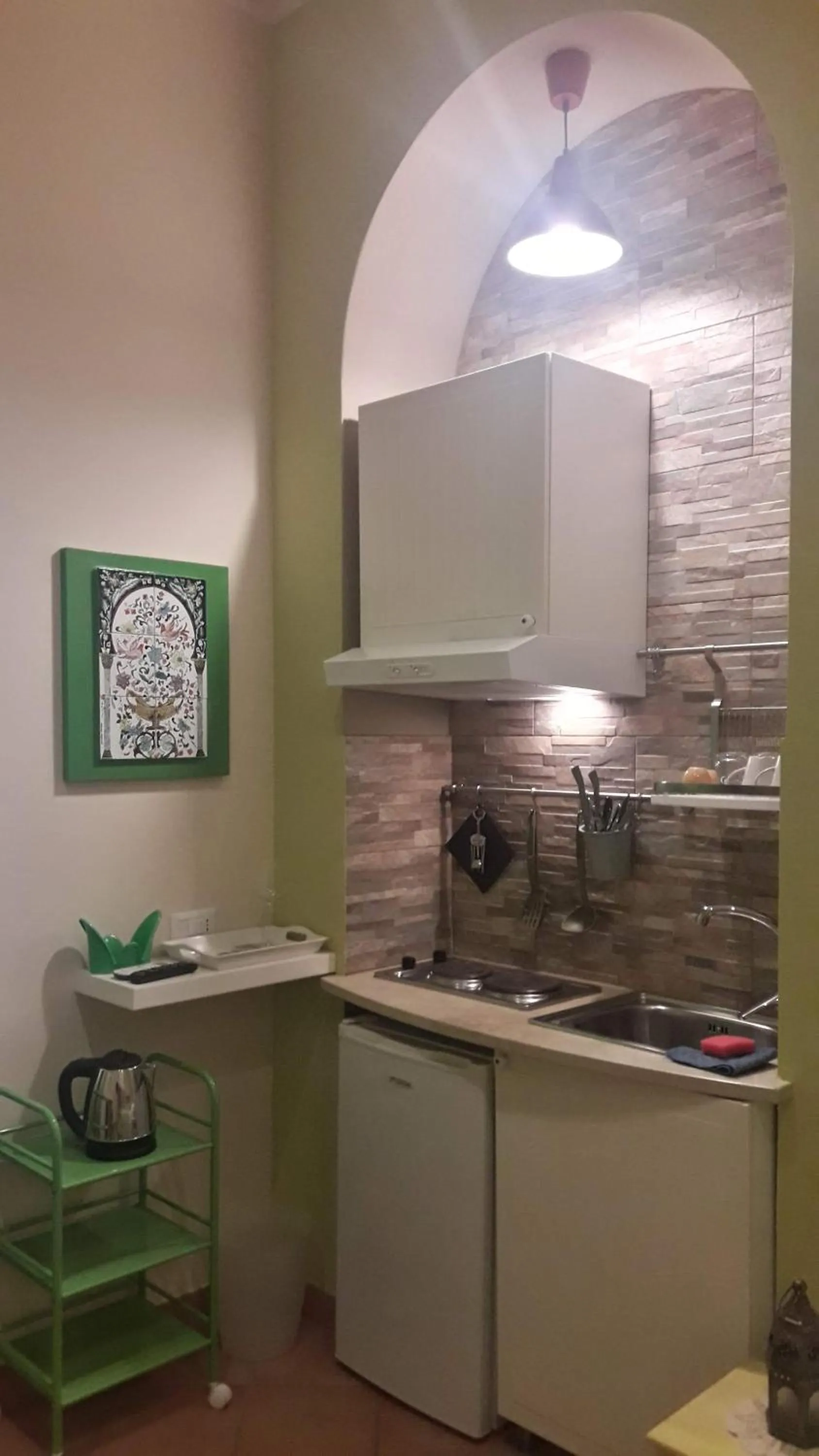 Kitchen or kitchenette in Le Stanze di Angela