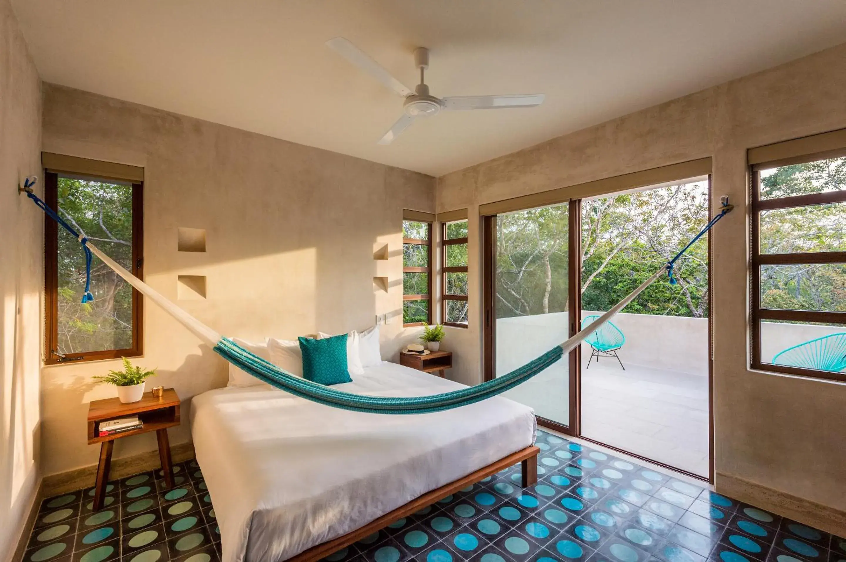 Panoramic Terrace King Suite in Hotel Tiki Tiki Tulum Panoramic Terrace King Suite in Hotel Tiki Tiki Tulum