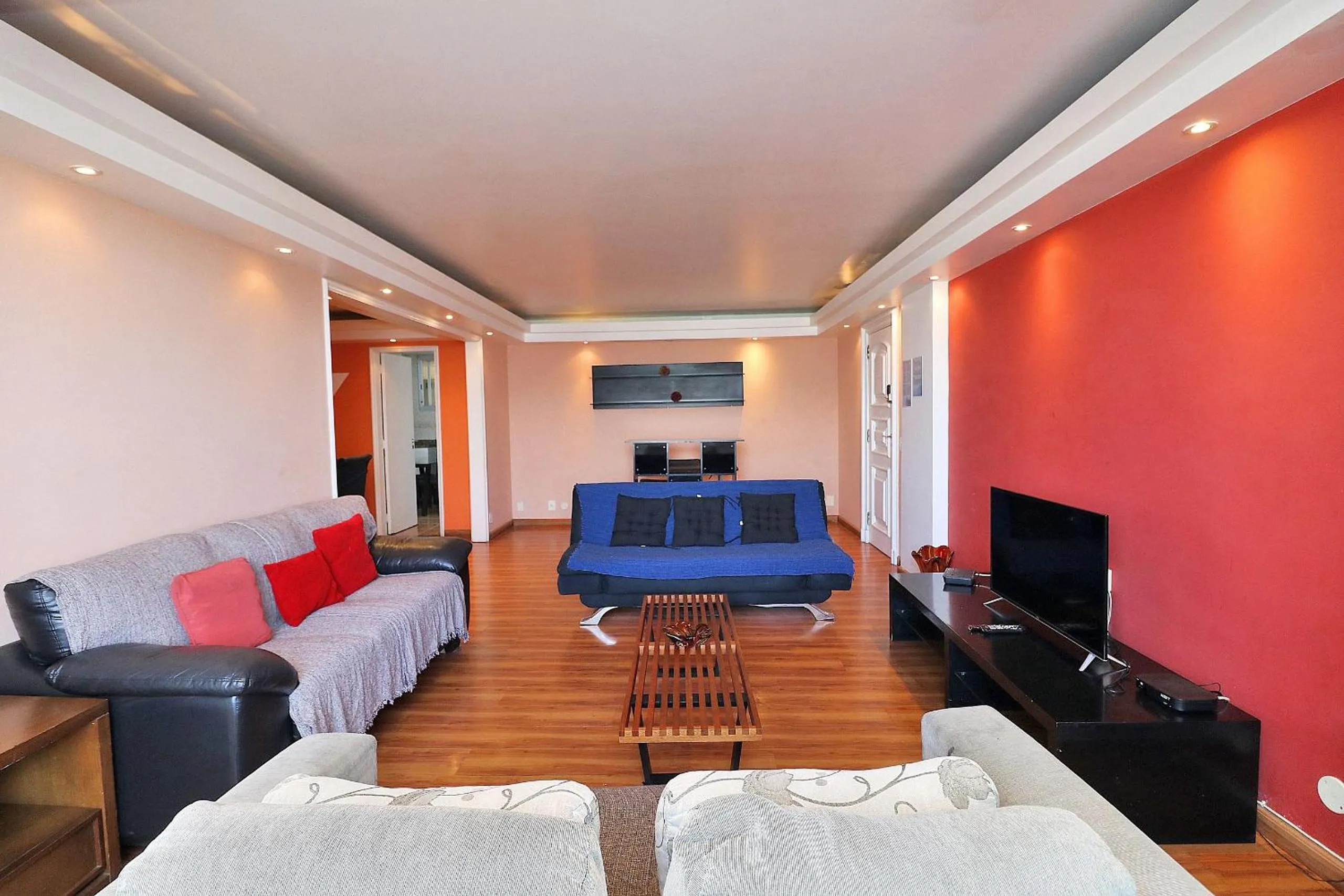 Living room, Bed in Rio Spot Atlantica 2440