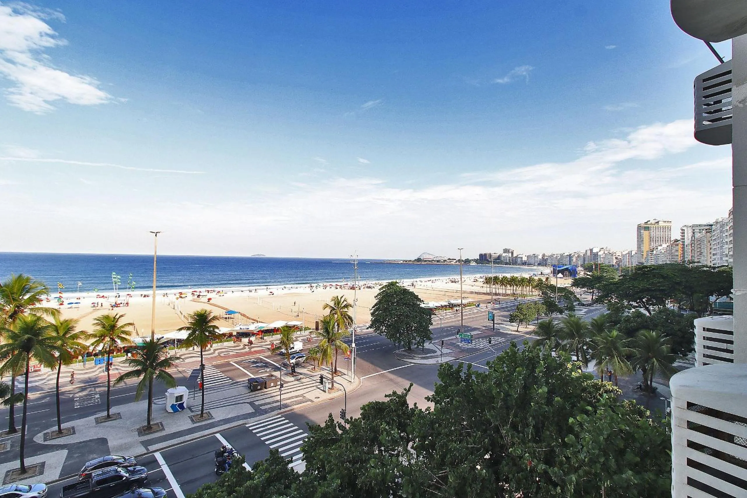 Sea view in Rio Spot Atlantica 2440