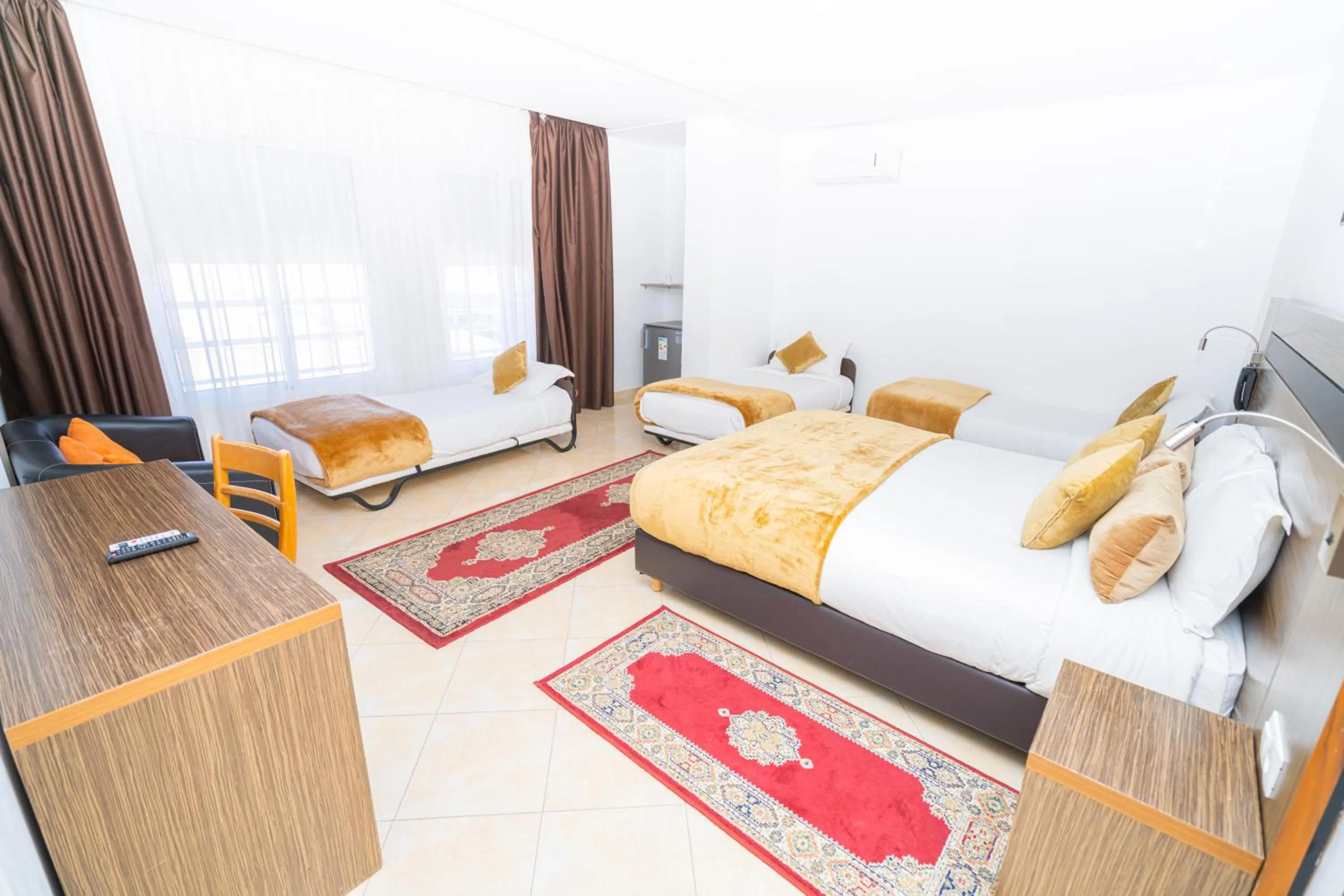 Bedroom, Bed in Tanger Med Hotel, Conference & Catering