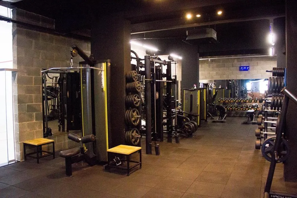 Fitness centre/facilities in Bernal Hotel Econômico