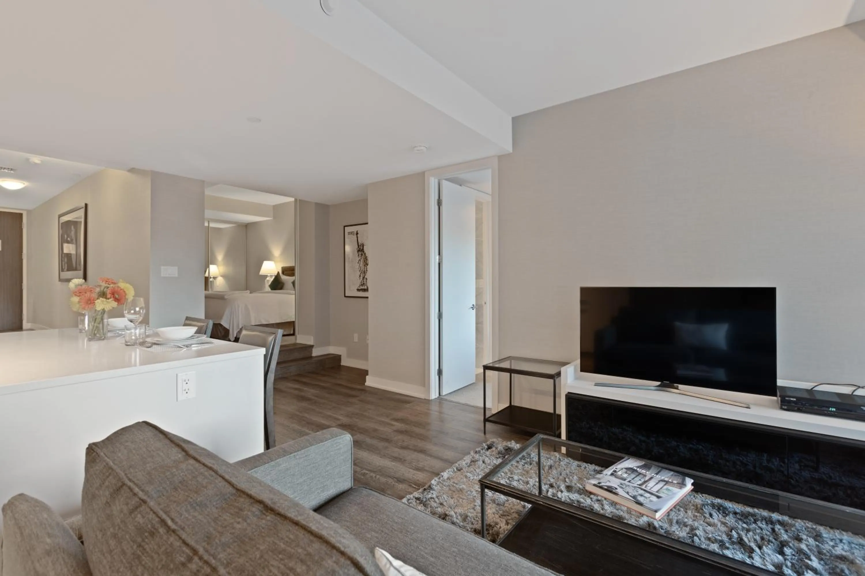 Living room in SOHO Residences Champagne