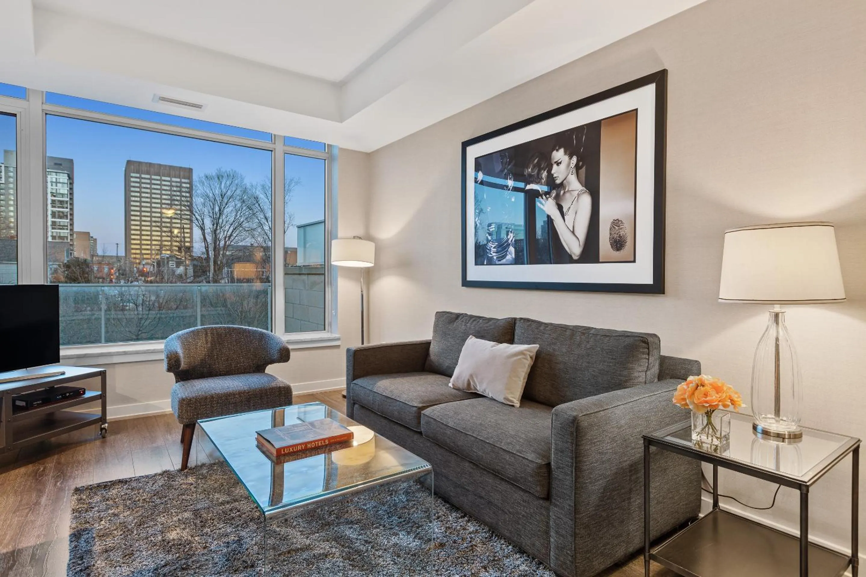 Living room in SOHO Residences Champagne