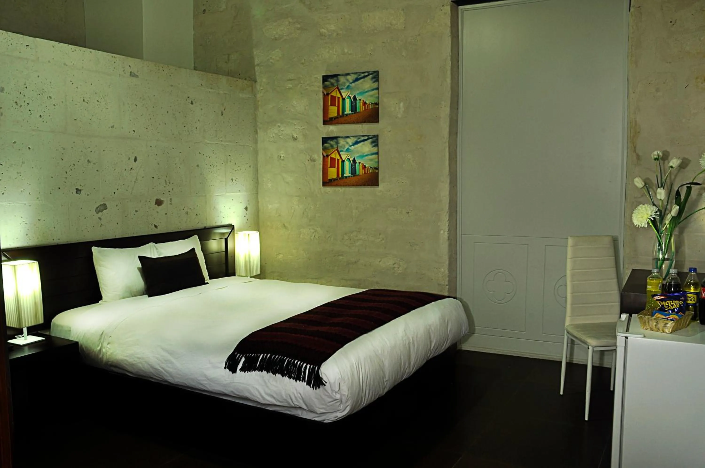 Bed in Hoteles Riviera Mansion