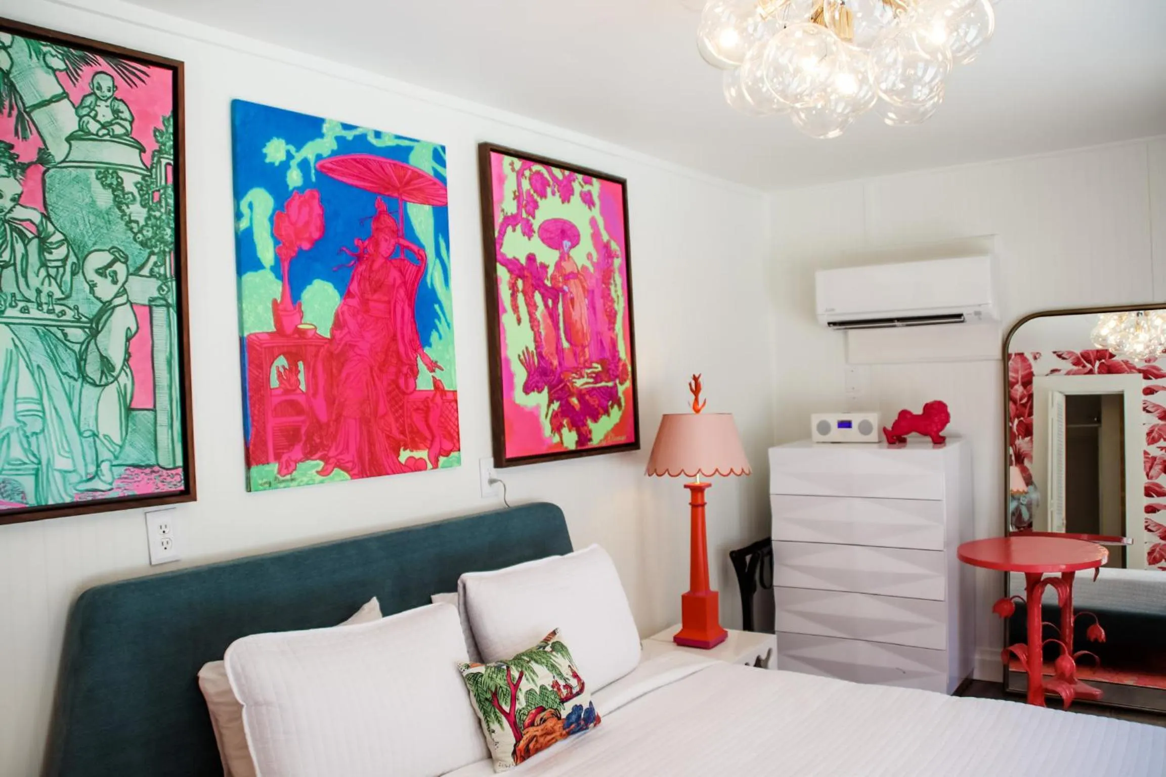 Bedroom, Bed in Marreros Guest Mansion - Adult Only