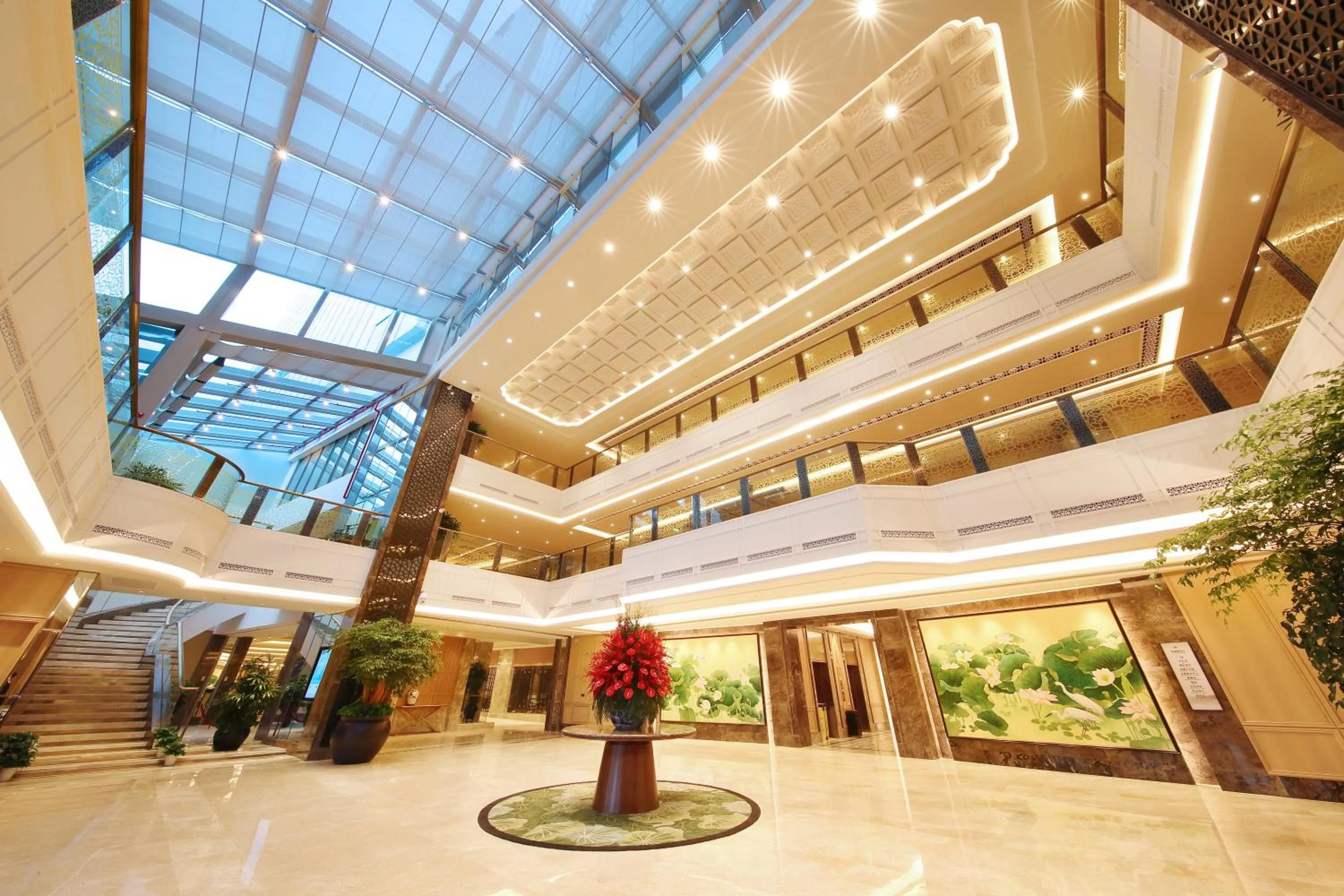 Lobby or reception in Fuzhou Lakeside Hotel