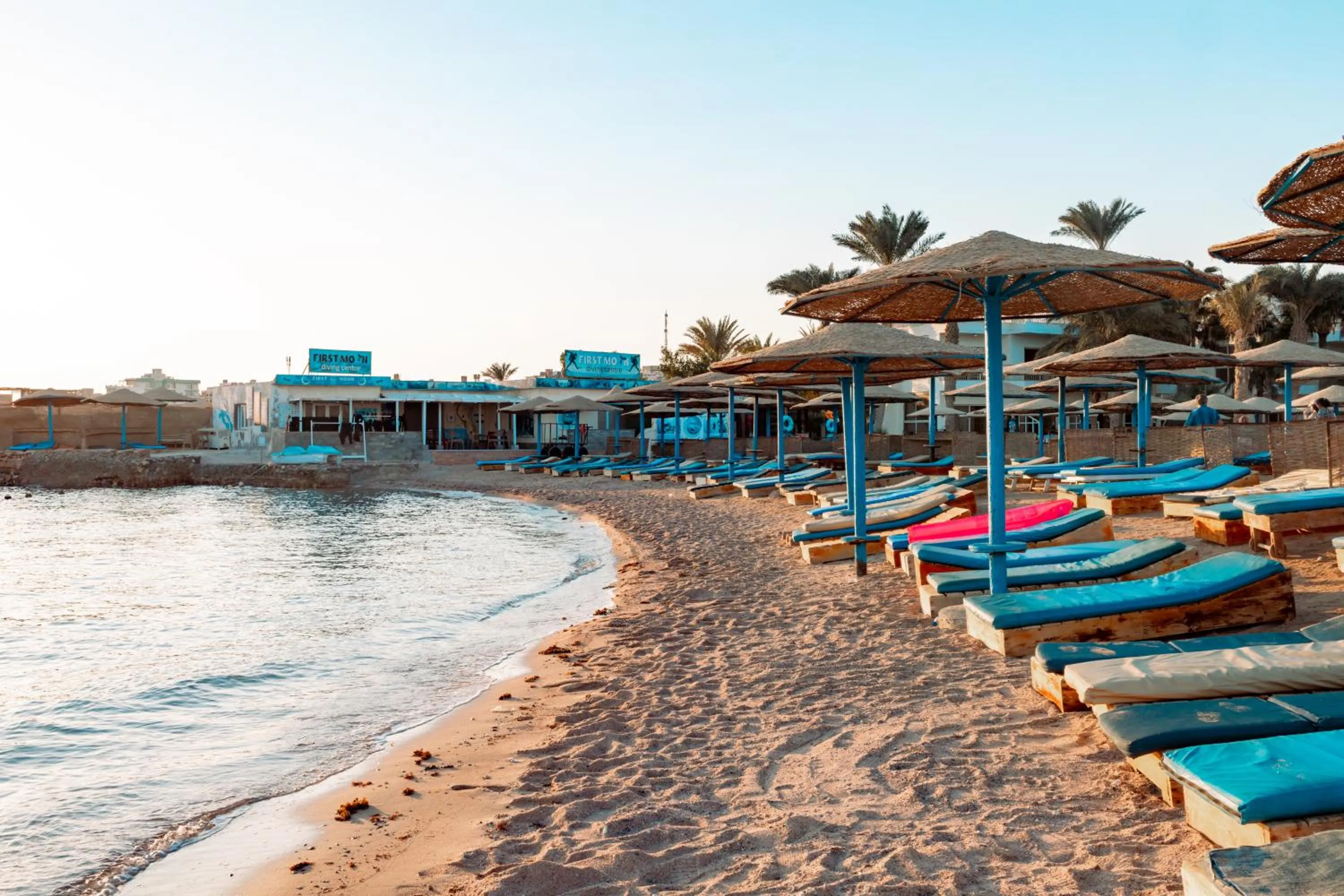 Sea view in Empire Beach Aqua Park