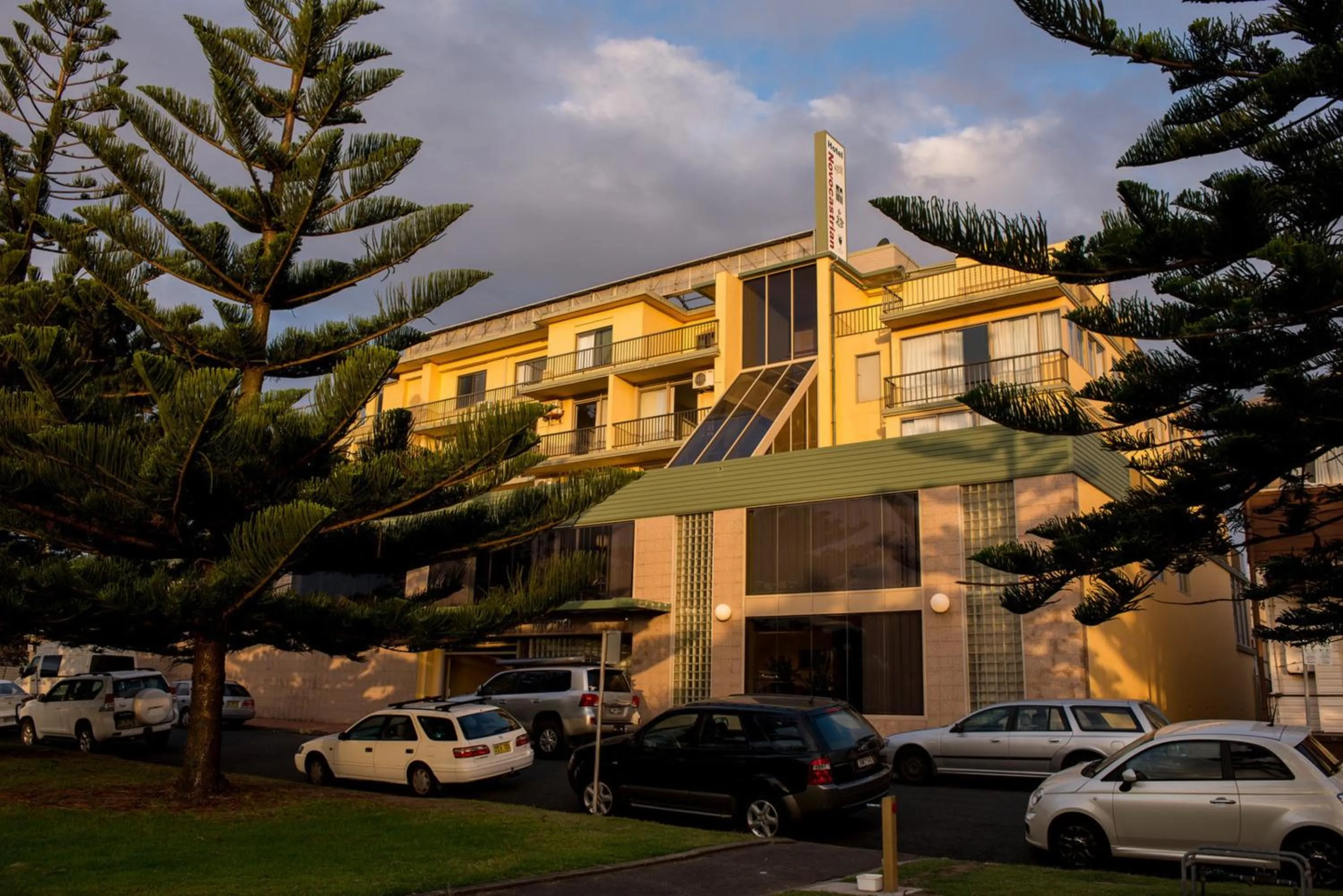 Property building in Alloggio Newcastle Beach