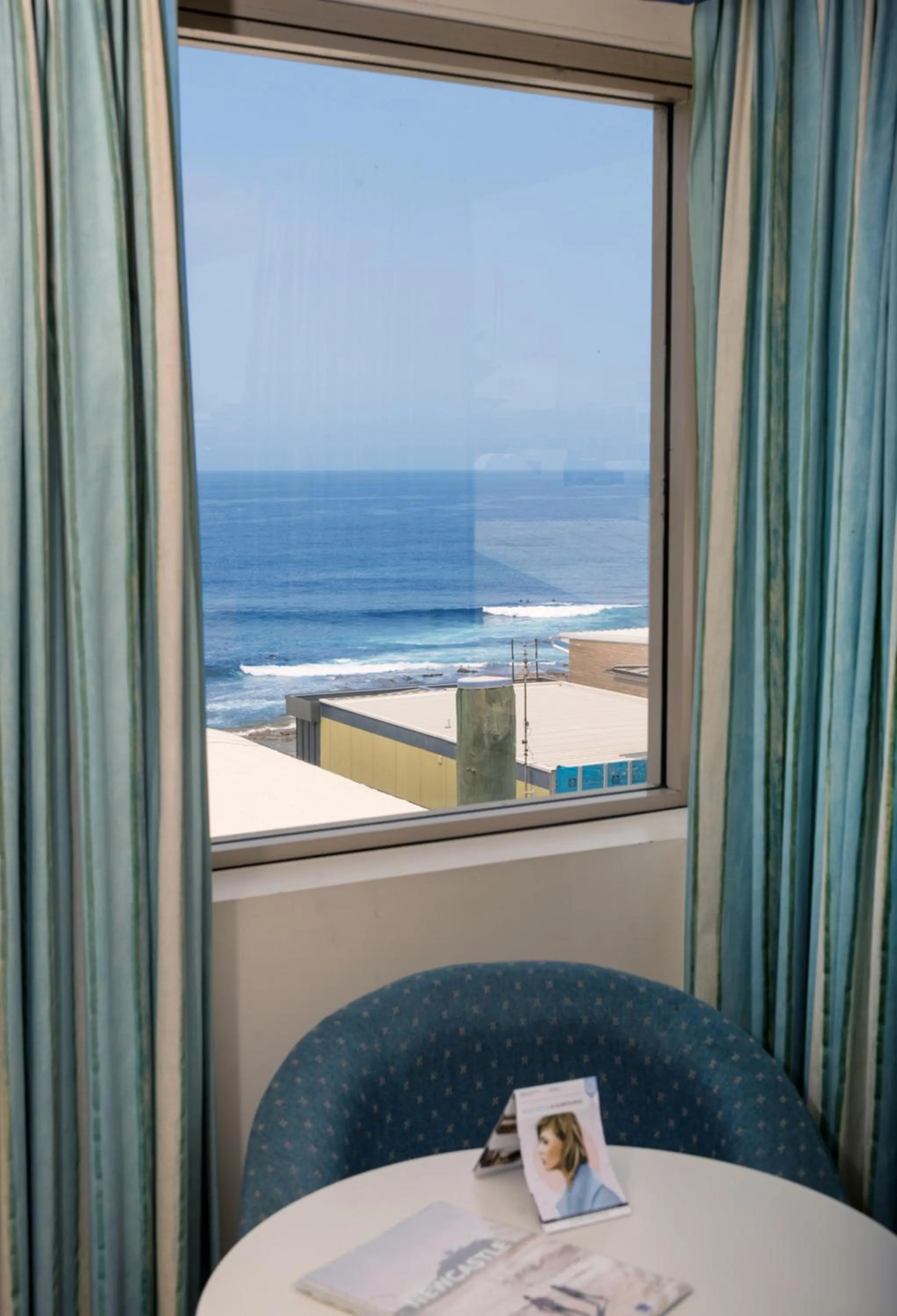 Sea view in Alloggio Newcastle Beach