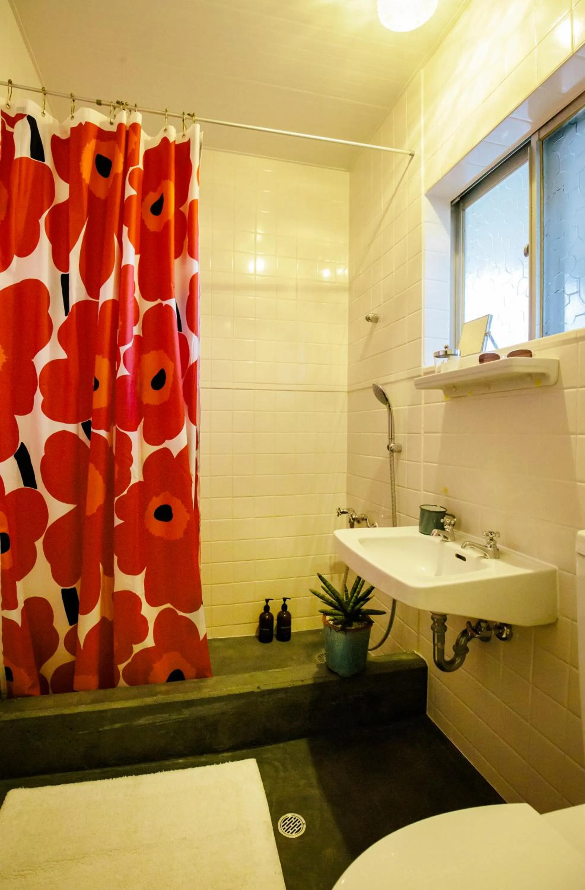 Shower in Spice Motel Okinawa