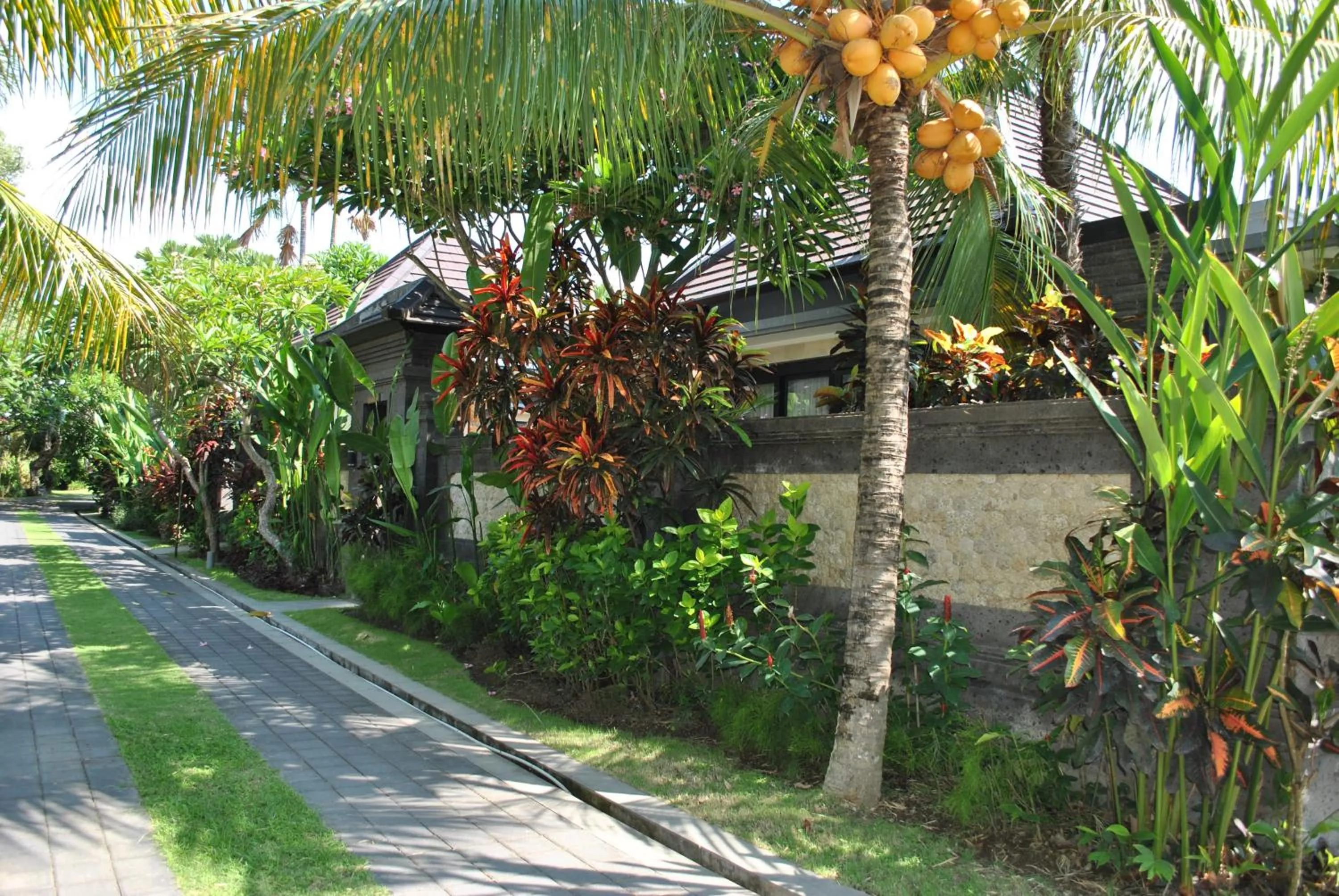 Garden in Kori Maharani Villas & Resort