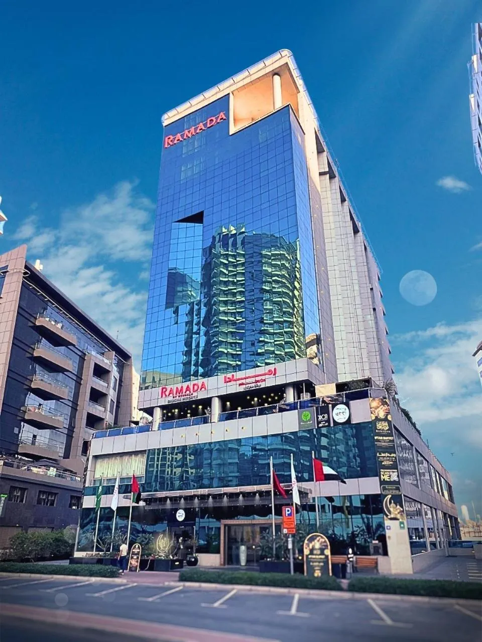 Property building in Ramada by Wyndham Dubai Barsha Heights