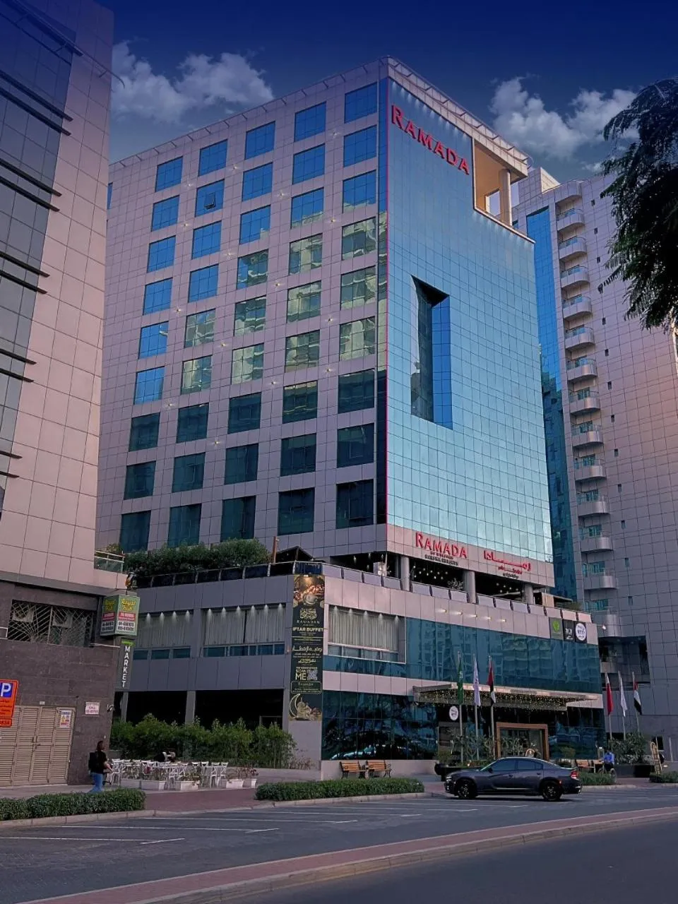 Property building in Ramada by Wyndham Dubai Barsha Heights