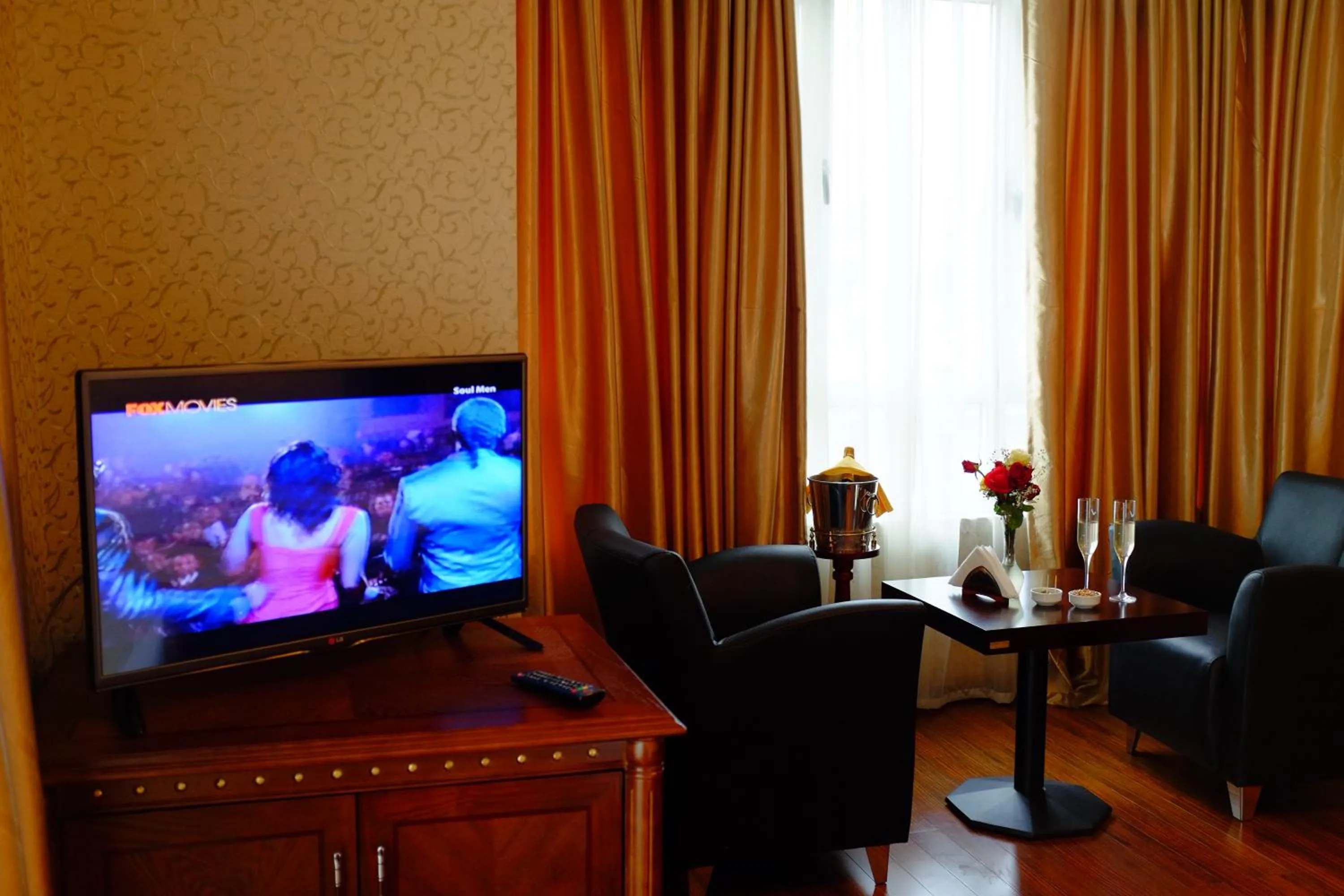 Bedroom in Abyssinia Renaissance Hotel