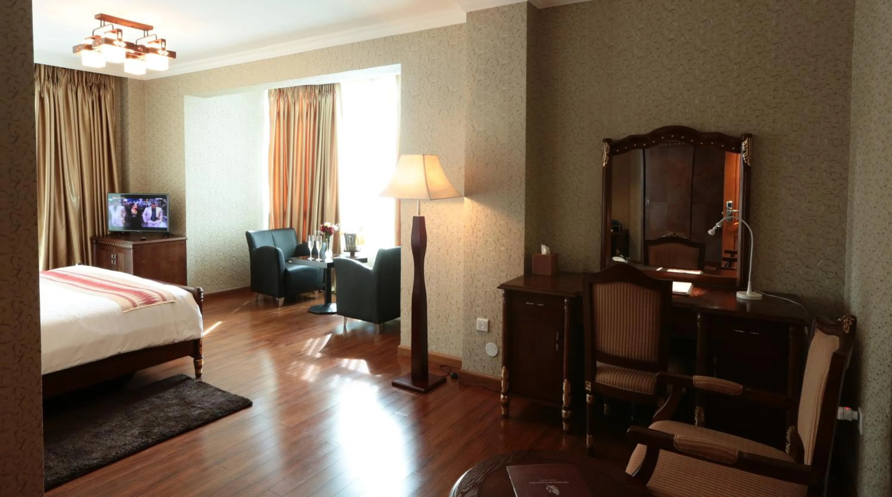 Photo of the whole room, Bed in Abyssinia Renaissance Hotel