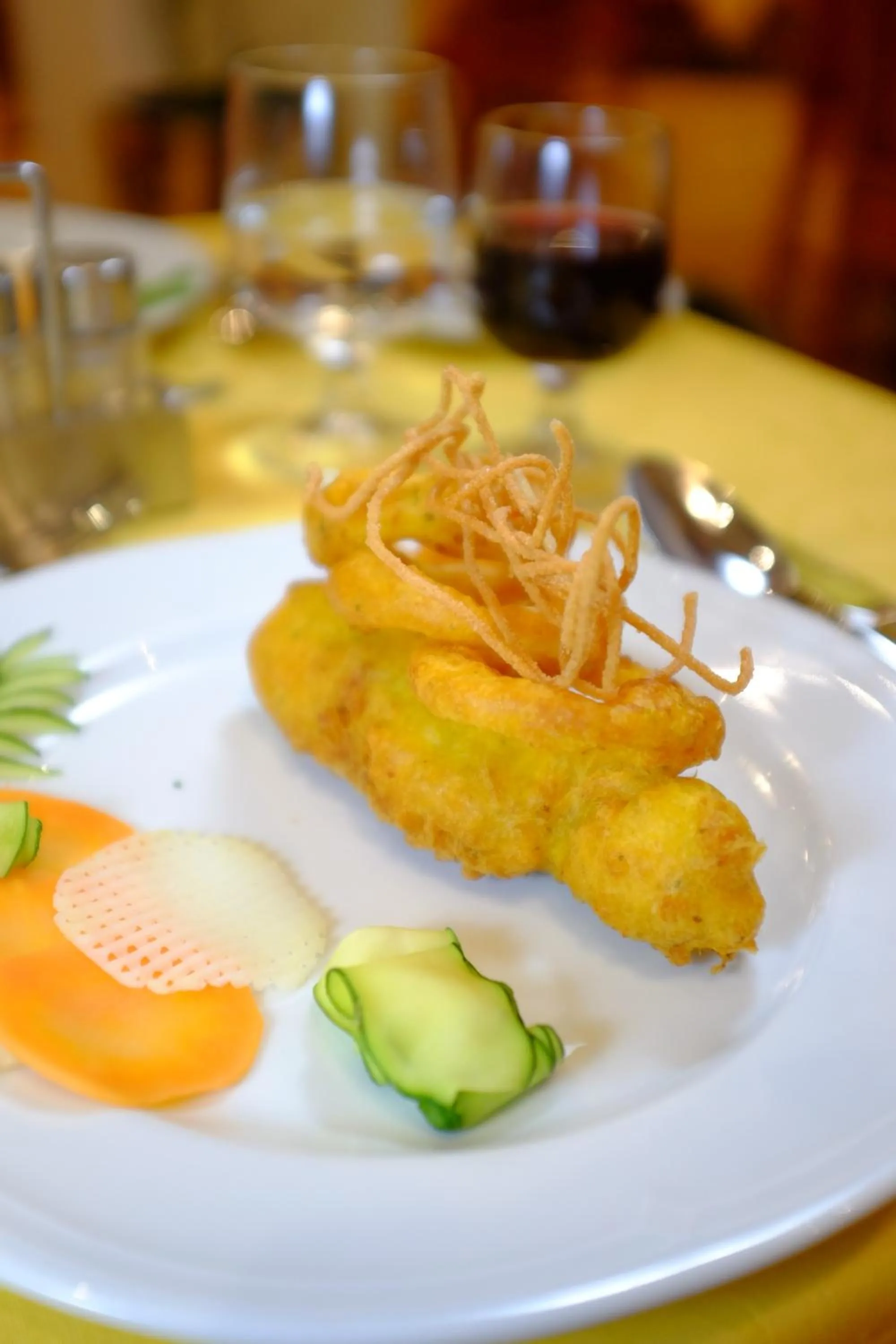 Food close-up in Abyssinia Renaissance Hotel