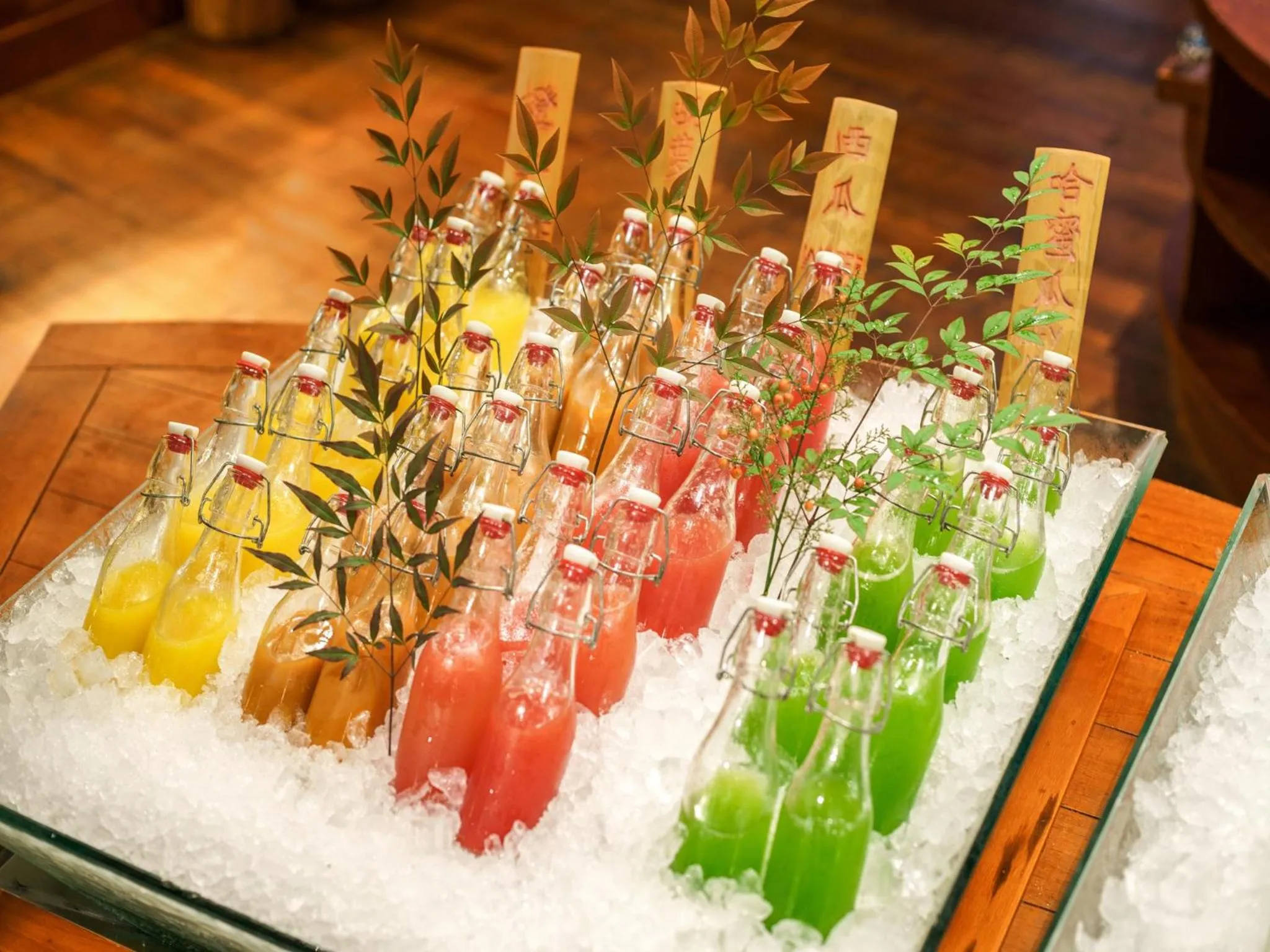 Non alcoholic drinks in Six Senses Qing Cheng Mountain