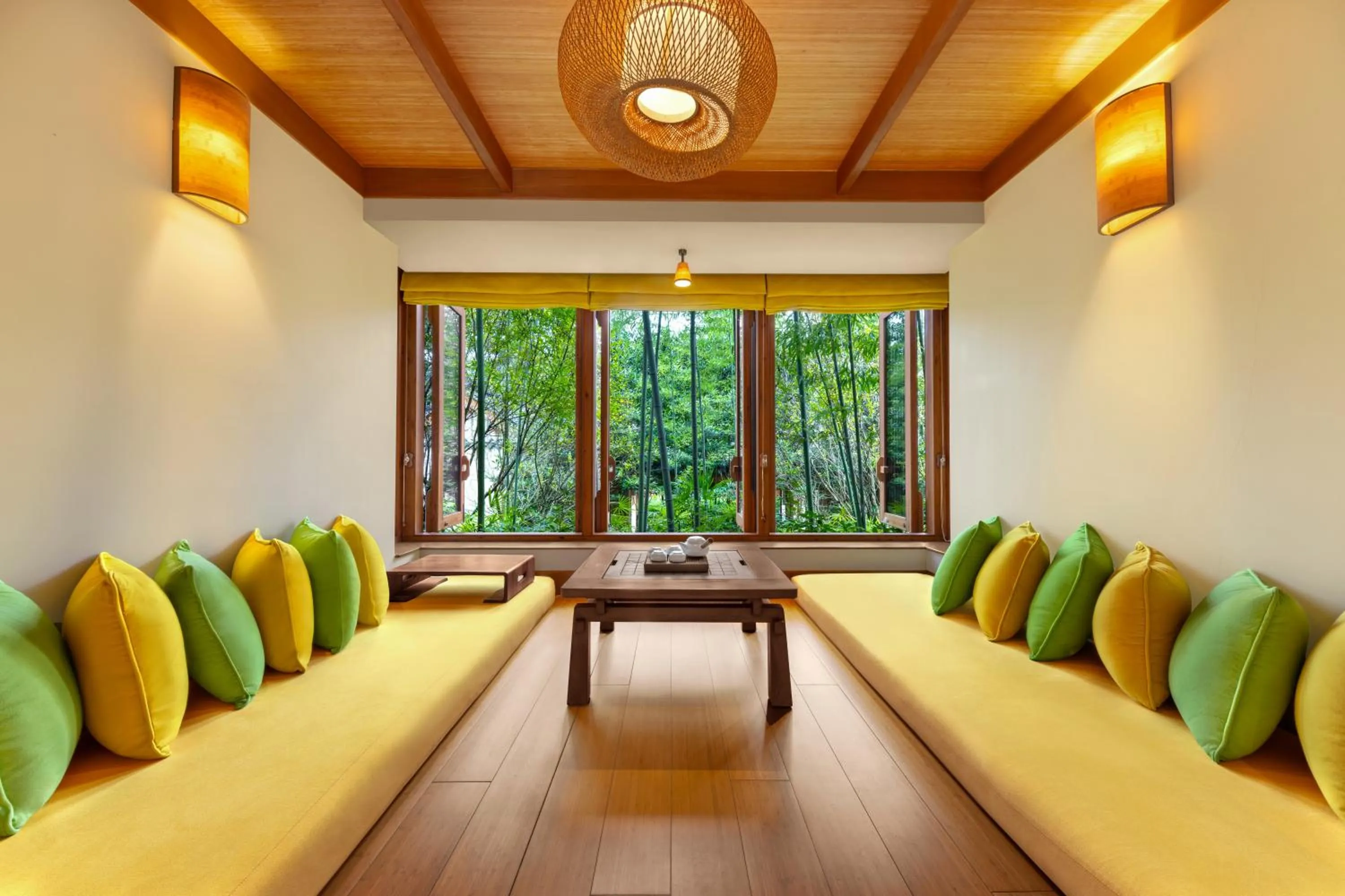 Property building in Six Senses Qing Cheng Mountain