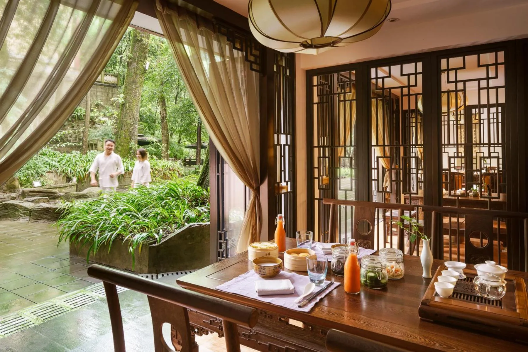 Food in Six Senses Qing Cheng Mountain