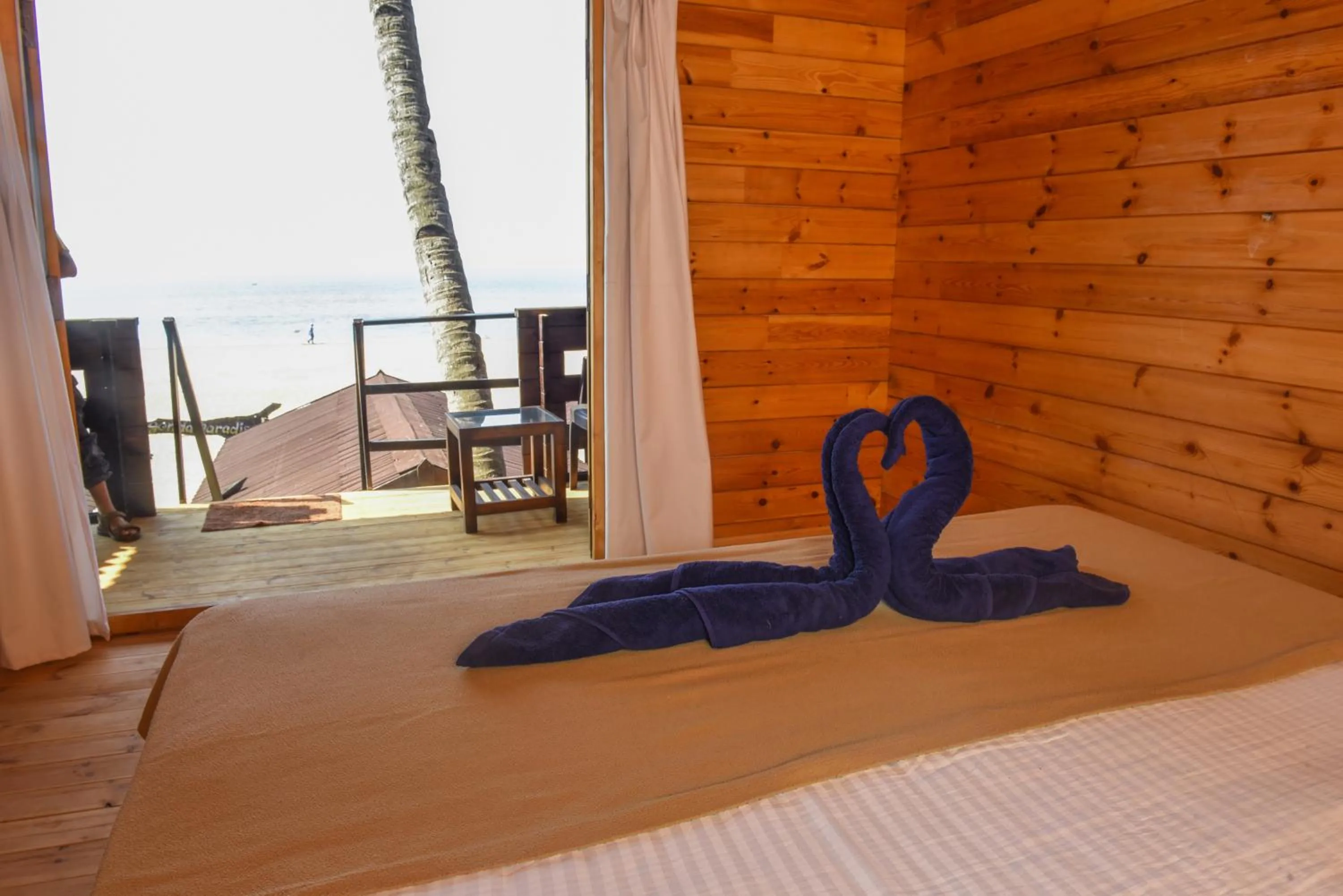 Bed in Agonda Paradise