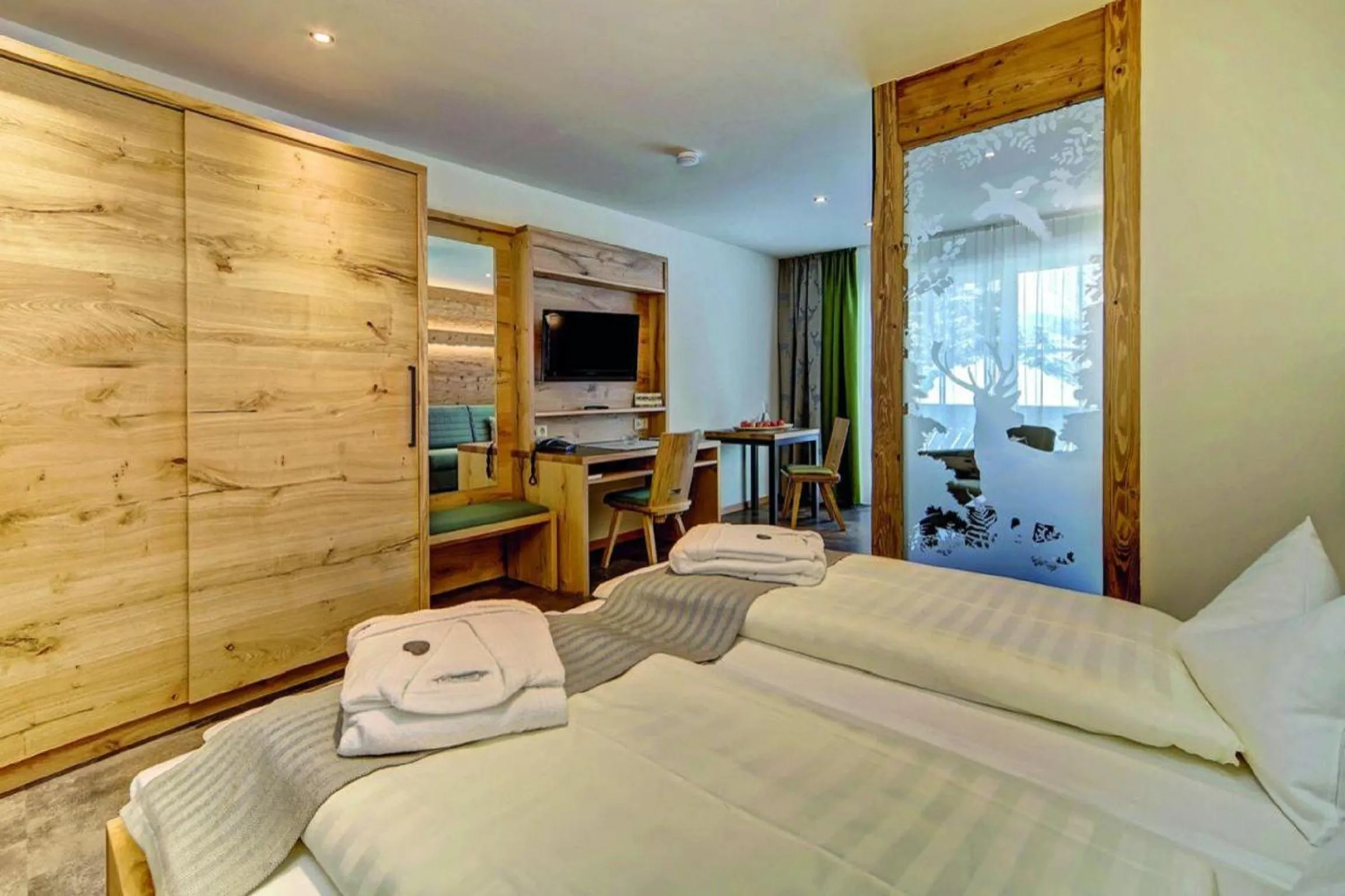 Bed in Appart-Hotel Wildererstuben