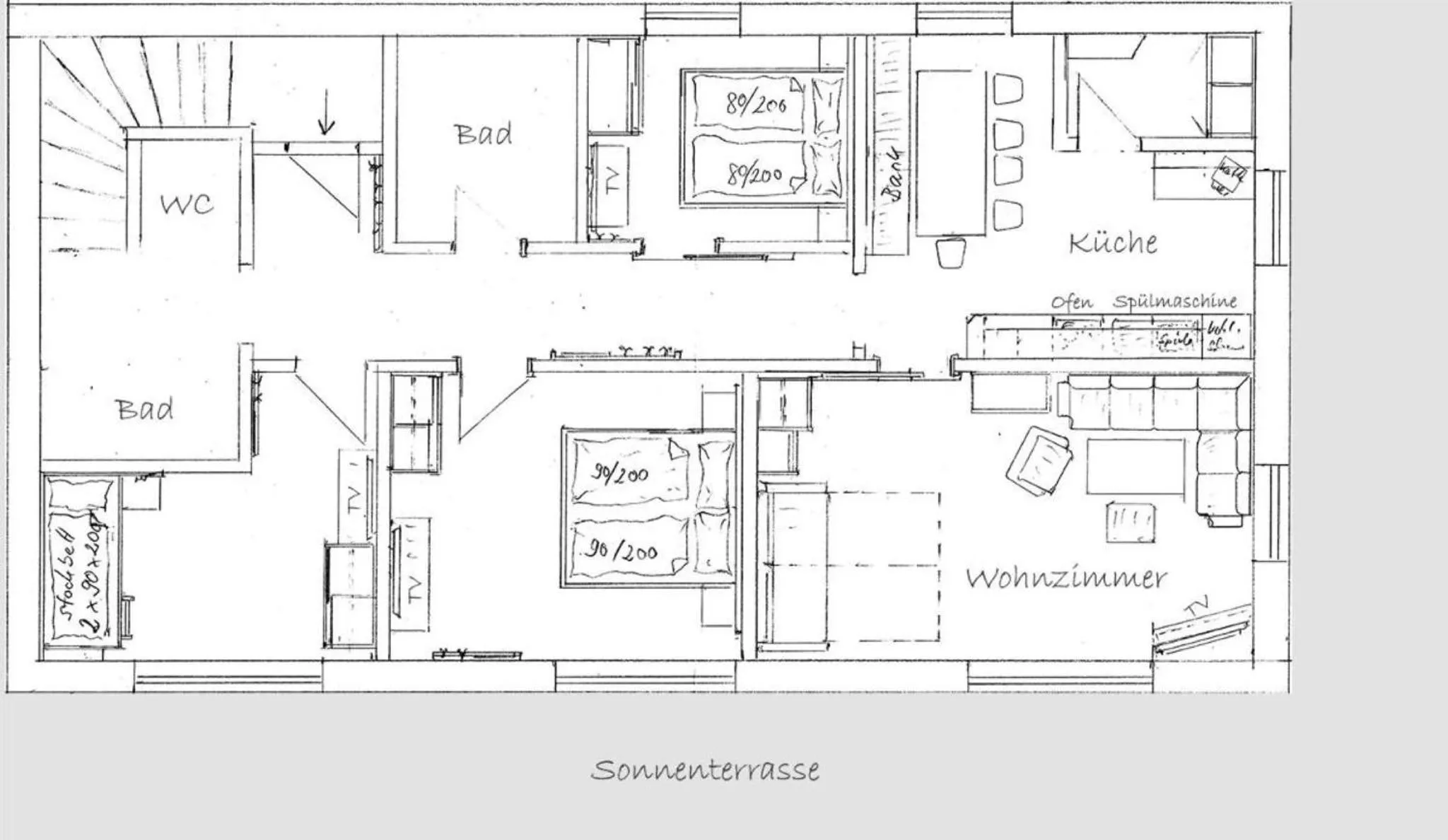 Photo of the whole room in Appart-Hotel Wildererstuben