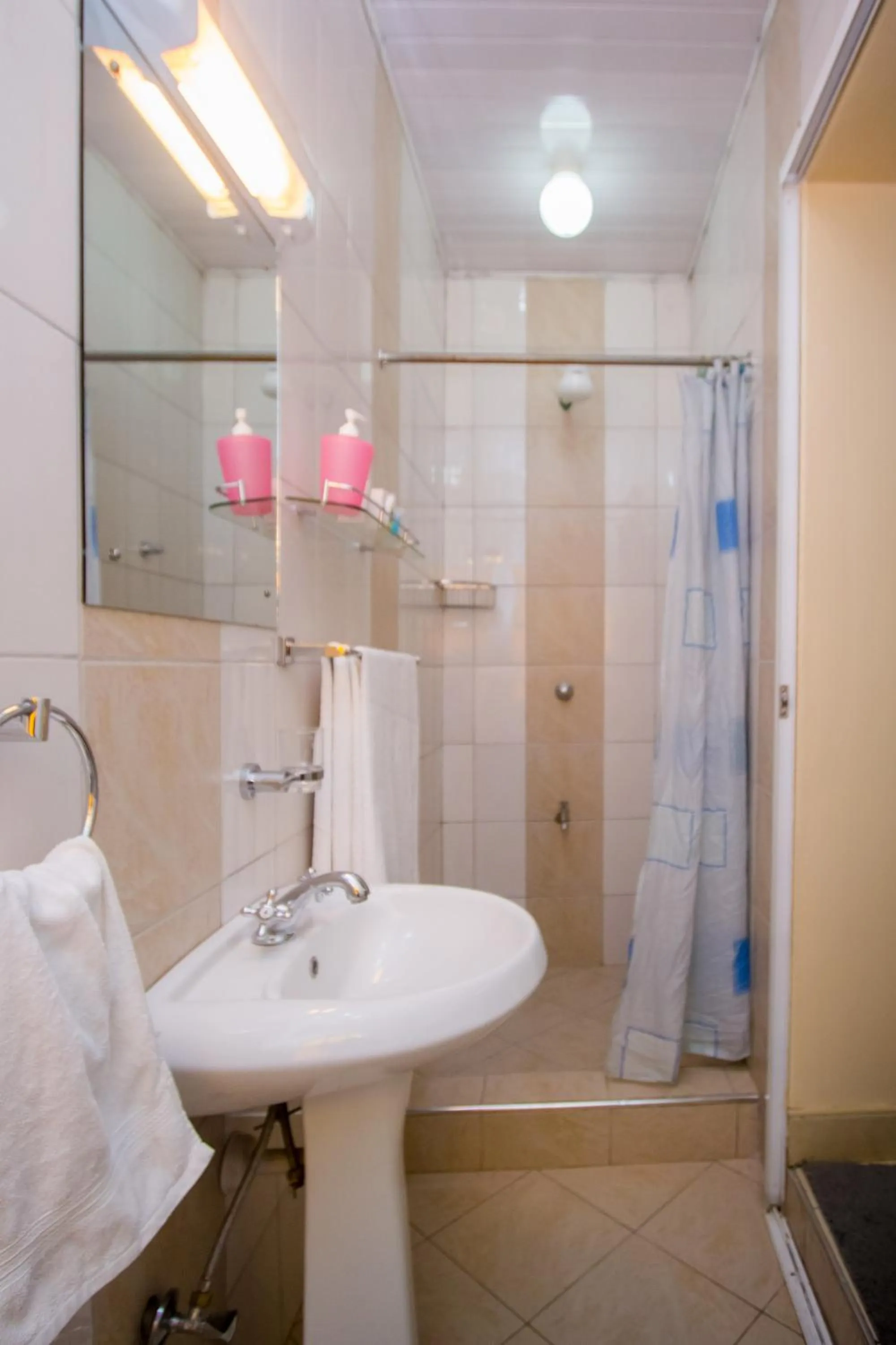 Shower in Capital Heights Hotel