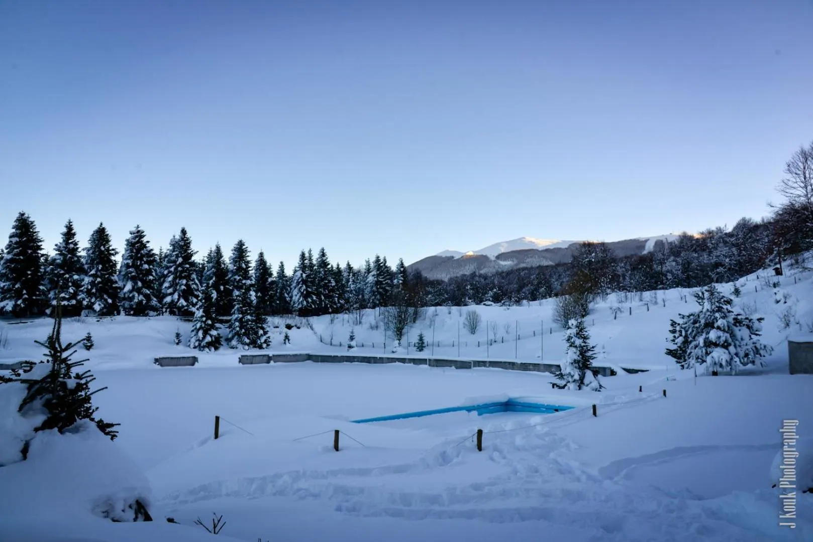 Winter in Naoussa Mountain Resort