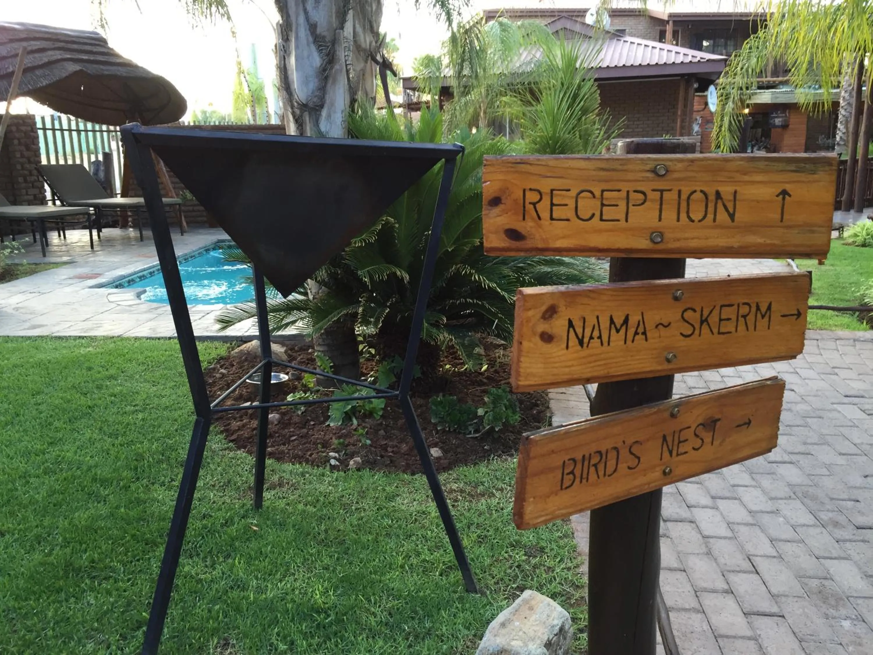 On site in Country Lodge