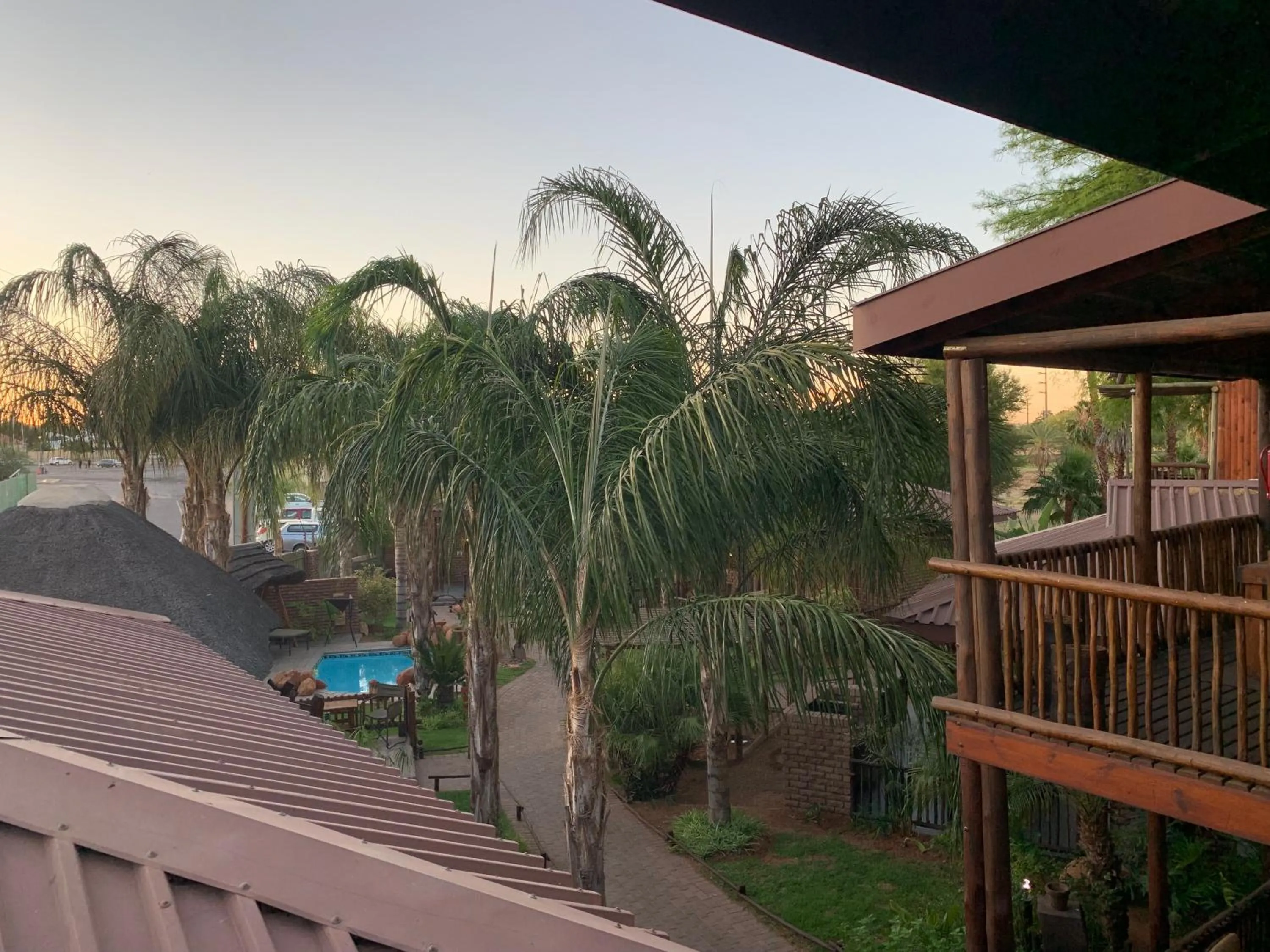 Balcony/Terrace in Country Lodge