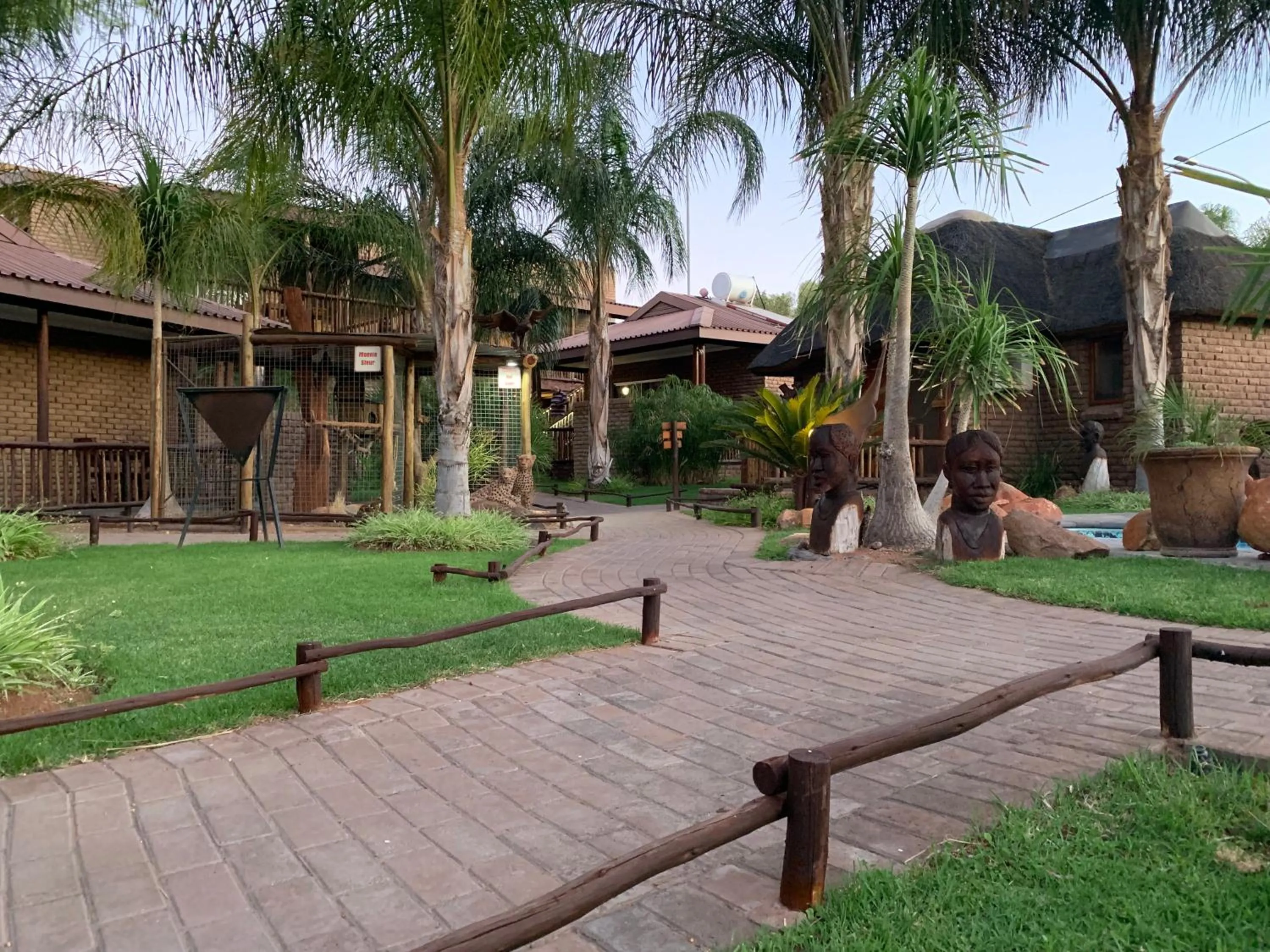 Garden in Country Lodge