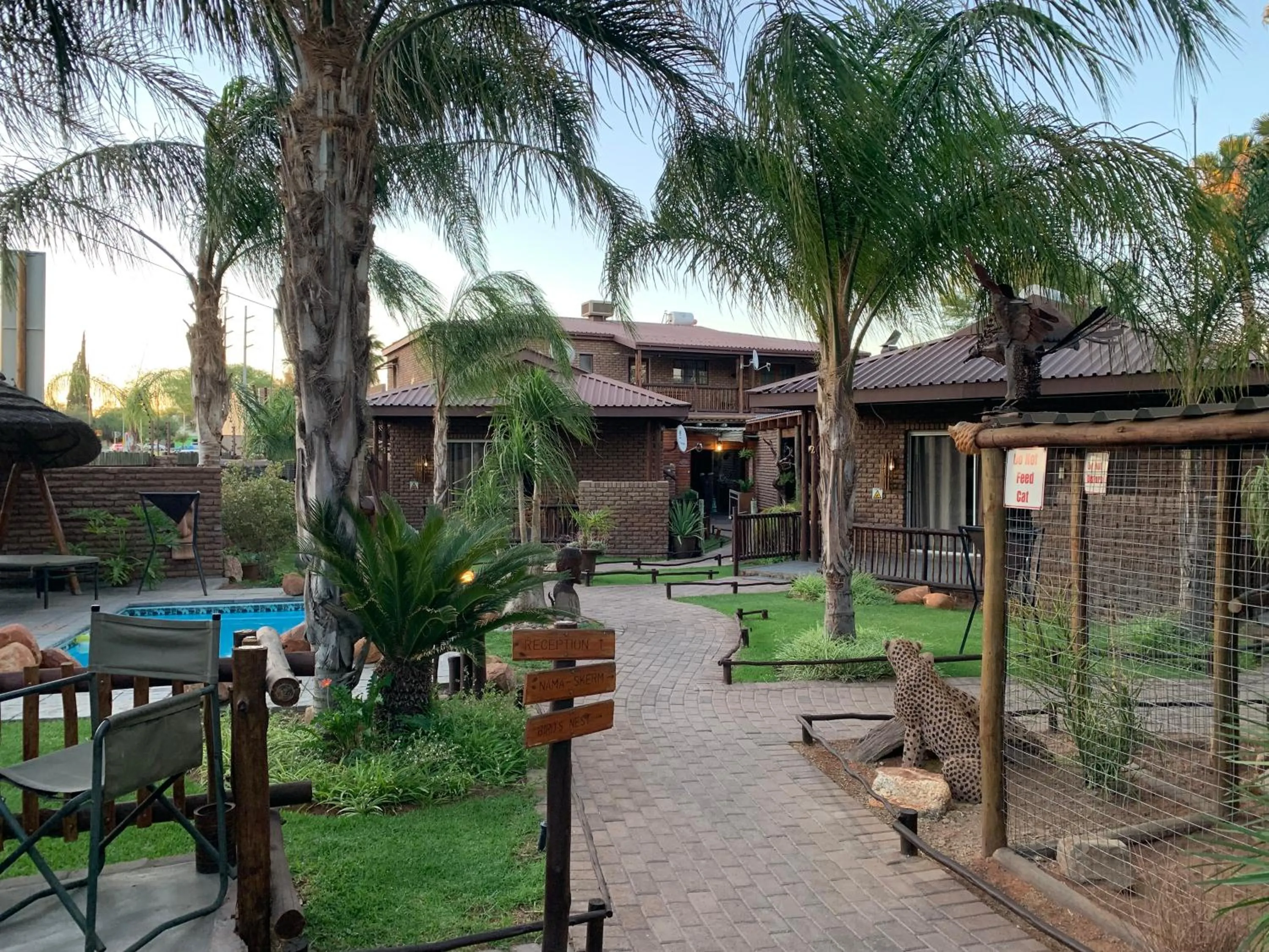 Garden in Country Lodge