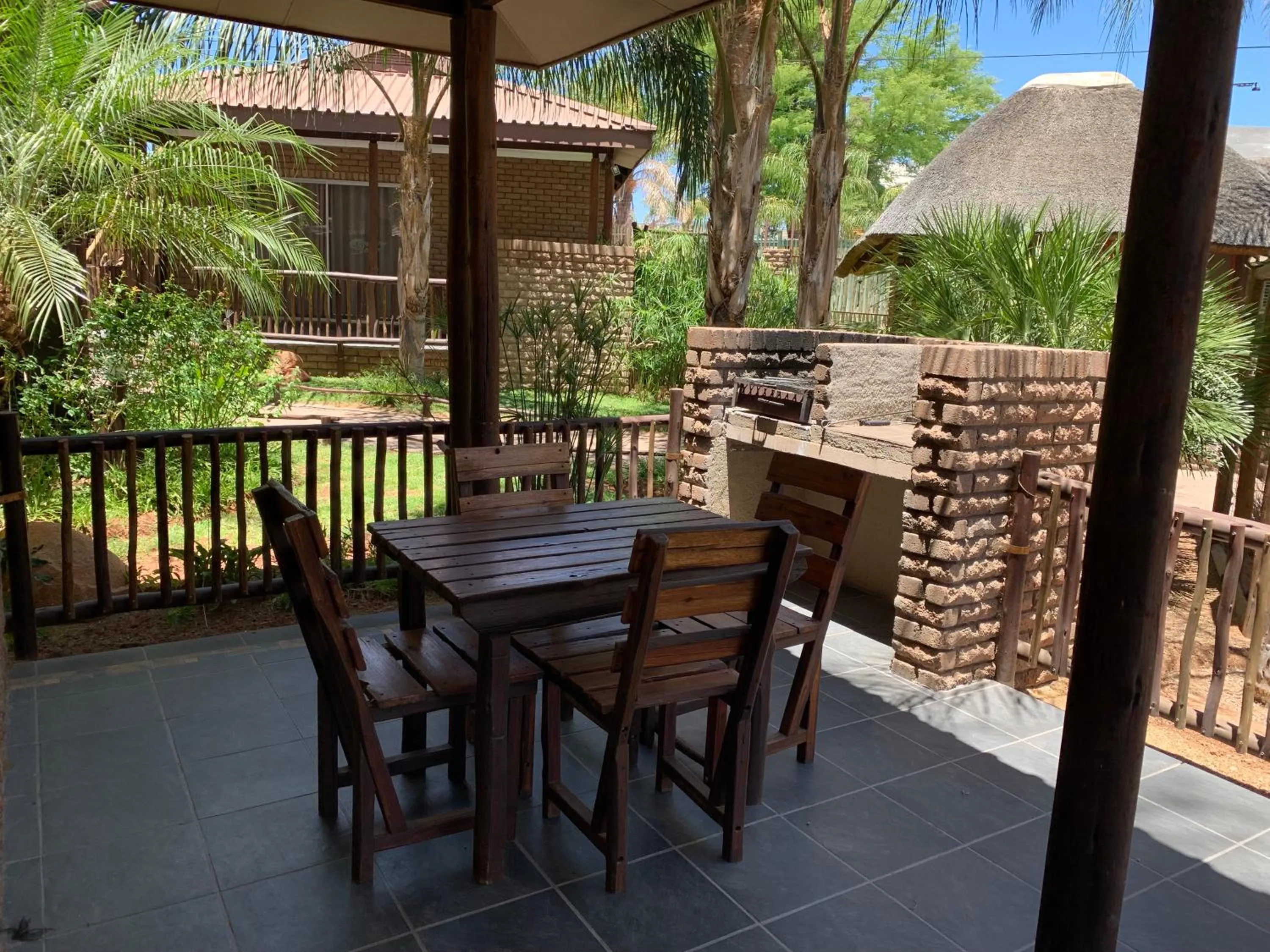 BBQ facilities in Country Lodge