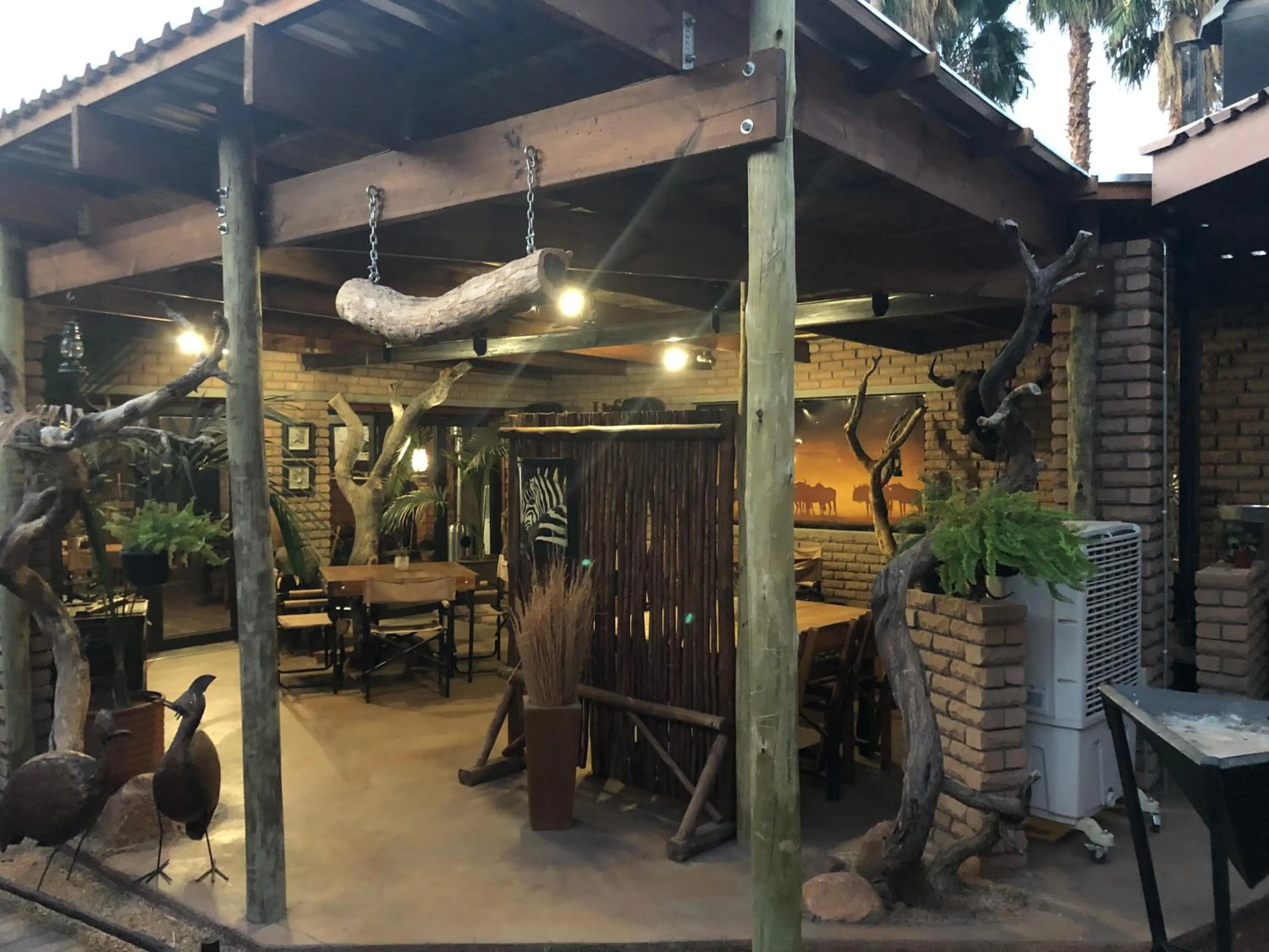 Breakfast in Country Lodge