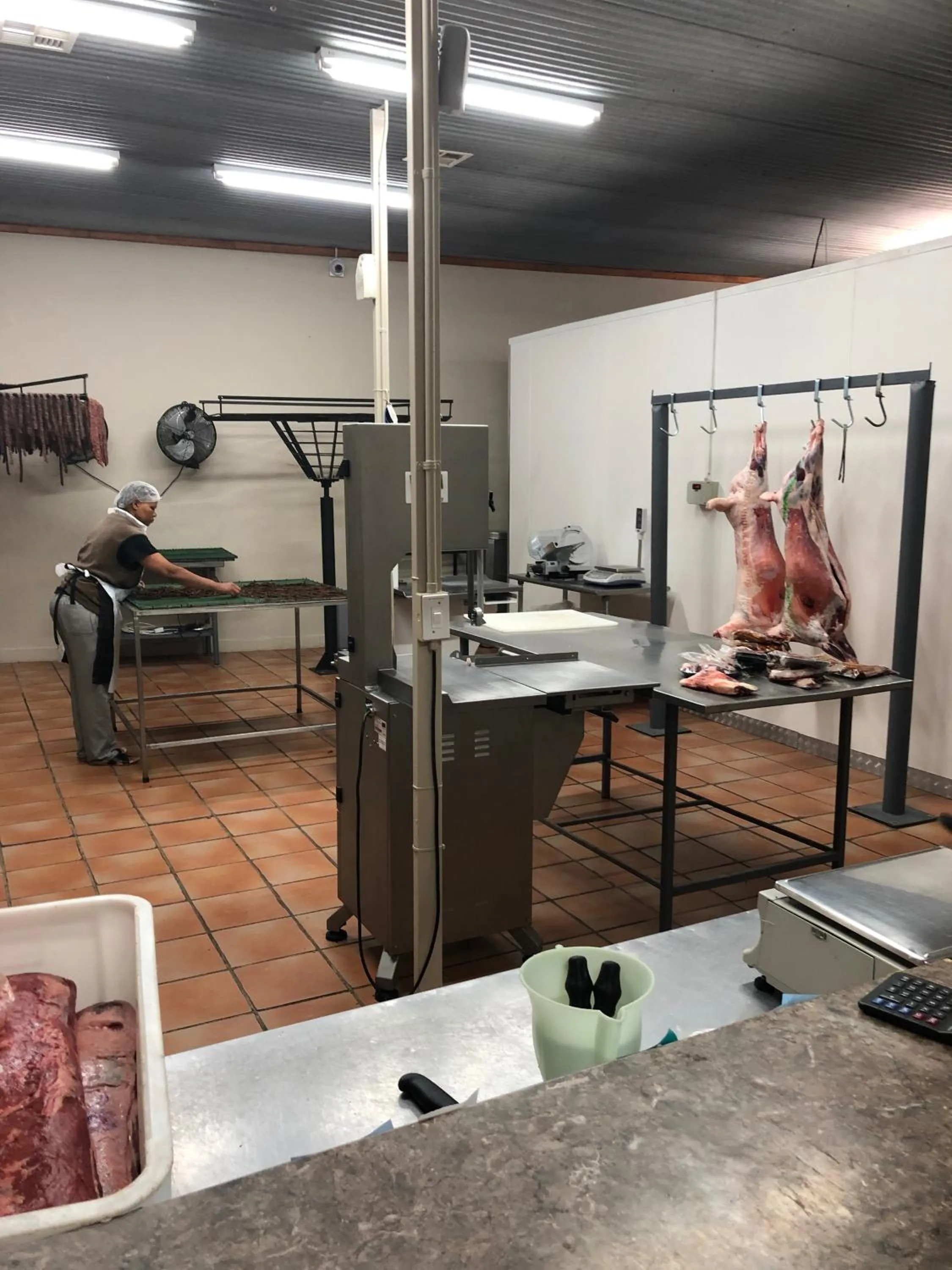 People in Country Lodge